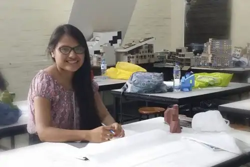 Marcela Valdeavellano ganó la Beca Permanencia de Pronabec en el 2017. Le ha permitido continuar sus estudios de Arquitectura y convertirse en líder en la Universidad Nacional de Ingeniería (UNI)