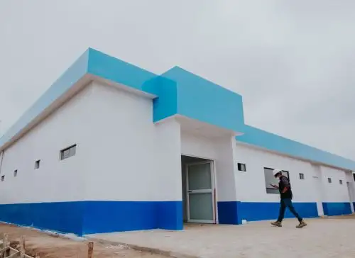 Empresarios agroindustriales de Virú, región La Libertad, implementaron un hospital temporal covid-19 en dicha provincia y lo entregaron a las autoridades de salud para la atención de pacientes afectados por el coronavirus. ANDINA/Difusión