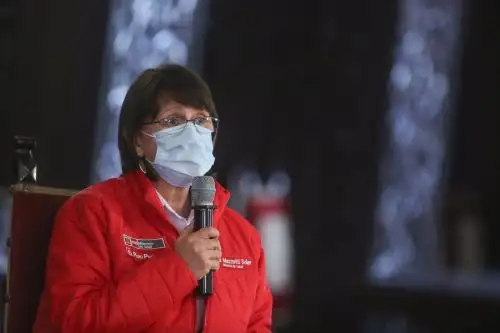 Para la titular de sector Salud, Pilar Mazzetti, el Perú tiene que reconstruir su sistema de salud después de la pandemia por el covid-19 mediante herramientas eficientes y transparentes de gestión que logren el cierre de brechas sanitarias. ANDINA/Minsa