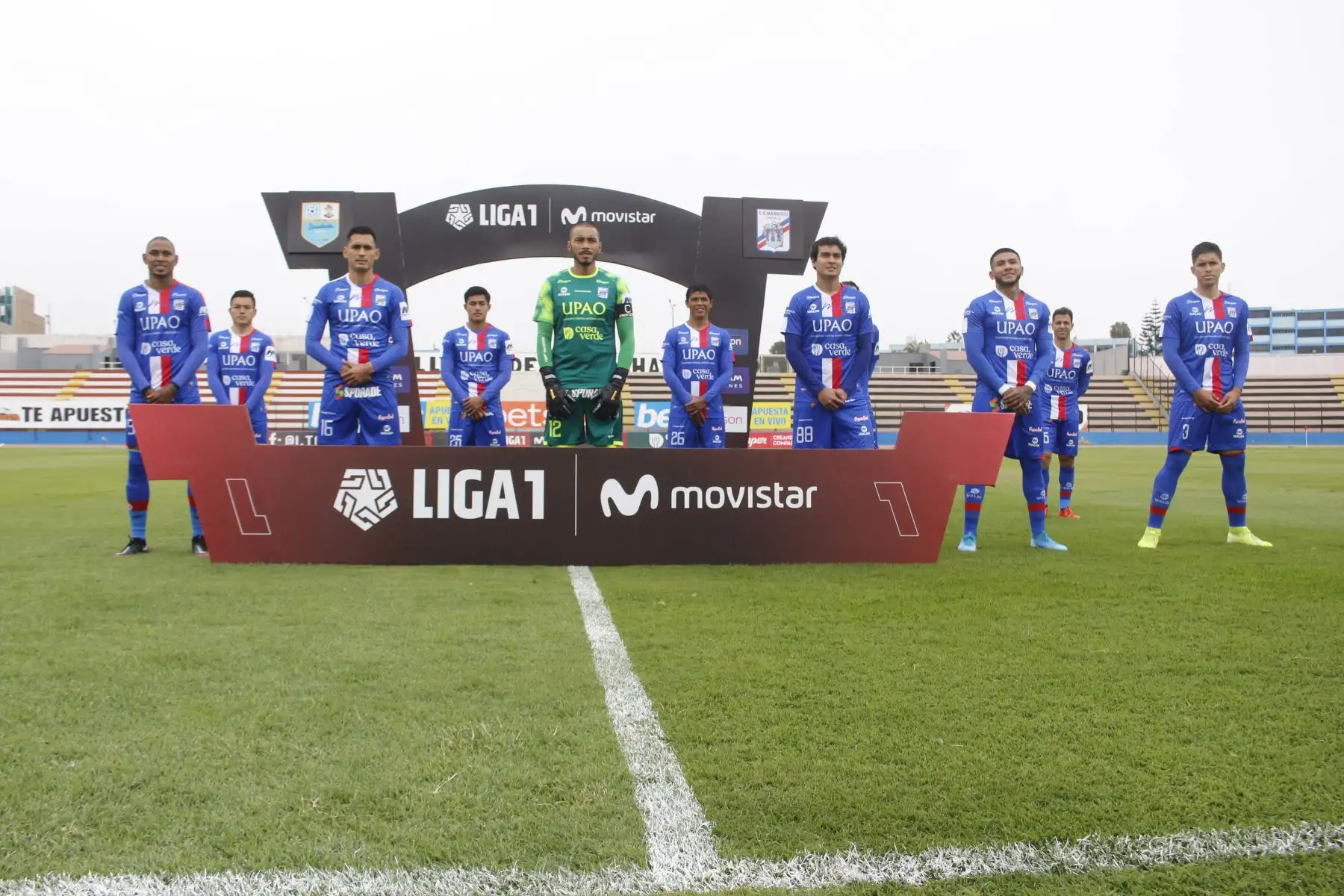 Foto oficial del Club Carlos A. Mannucci por octava fecha de la Liga 1 Movistar. Foto: Liga 1 de Fútbol Profesional