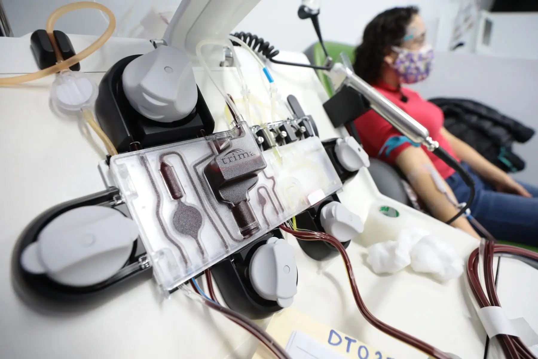Campaña de donación de plasma en el Hospital Rebagliatti.

Foto: ANDINA / ESSALUD