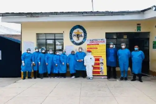 Los pacientes, en su mayoría adultos, llegaron al hospital con sintomatología moderada y severa.Todos los casos recibieron respiración asistida.