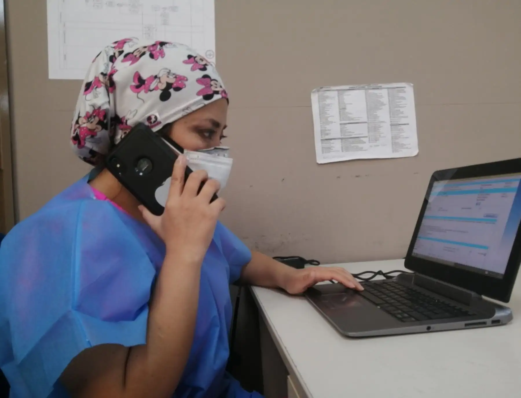 El hospital Alberto Sabogal Sologuren del Seguro Social de Salud (EsSalud) implementó el servicio de teleconsulta médica. Foto: Hospital Sabogal