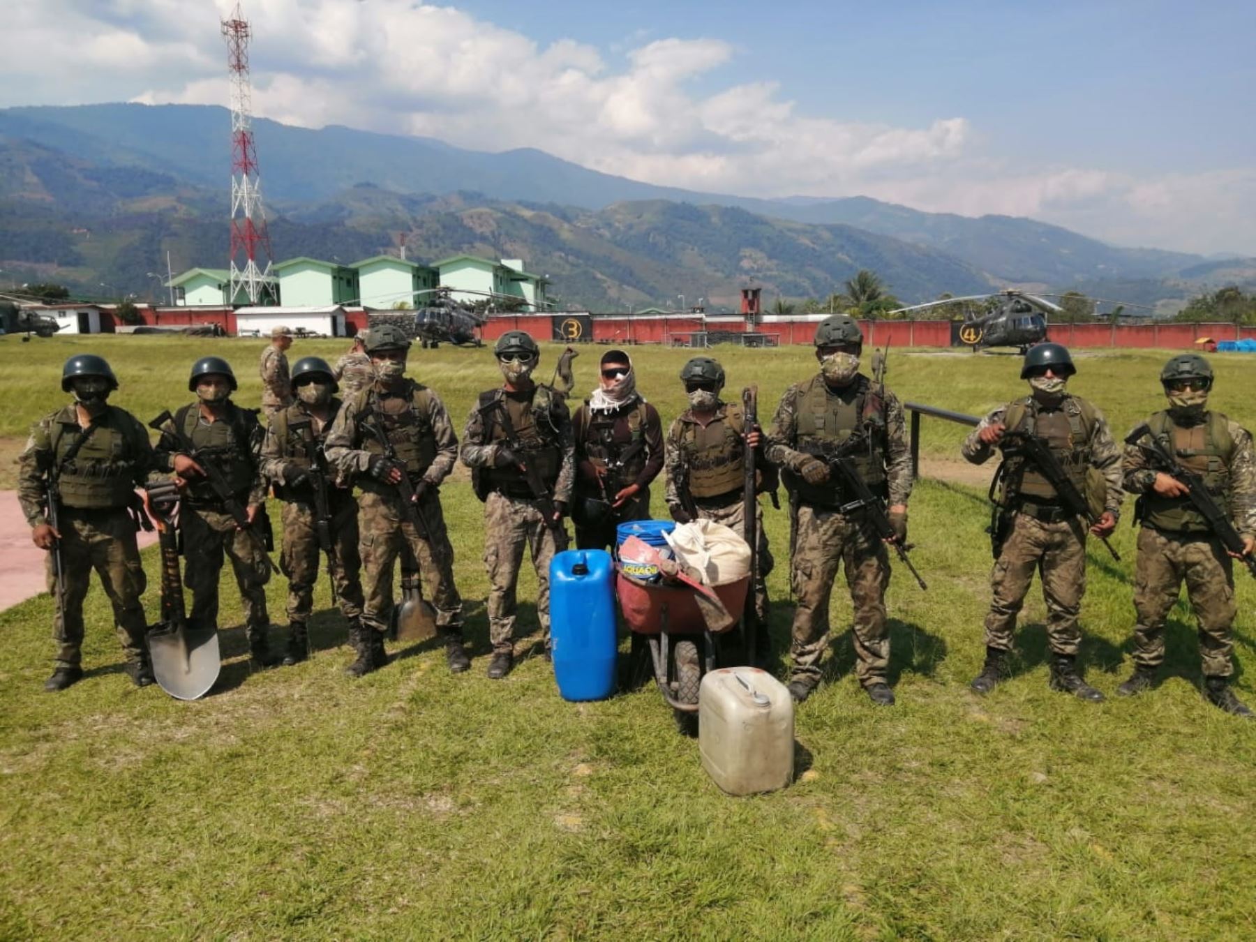 Prórroga del estado de emergencia permitirá fortalecer la lucha contra el narcotráfico en varios distritos de Huánuco, Pasco y Ucayali. Foto: ANDINA/difusión.