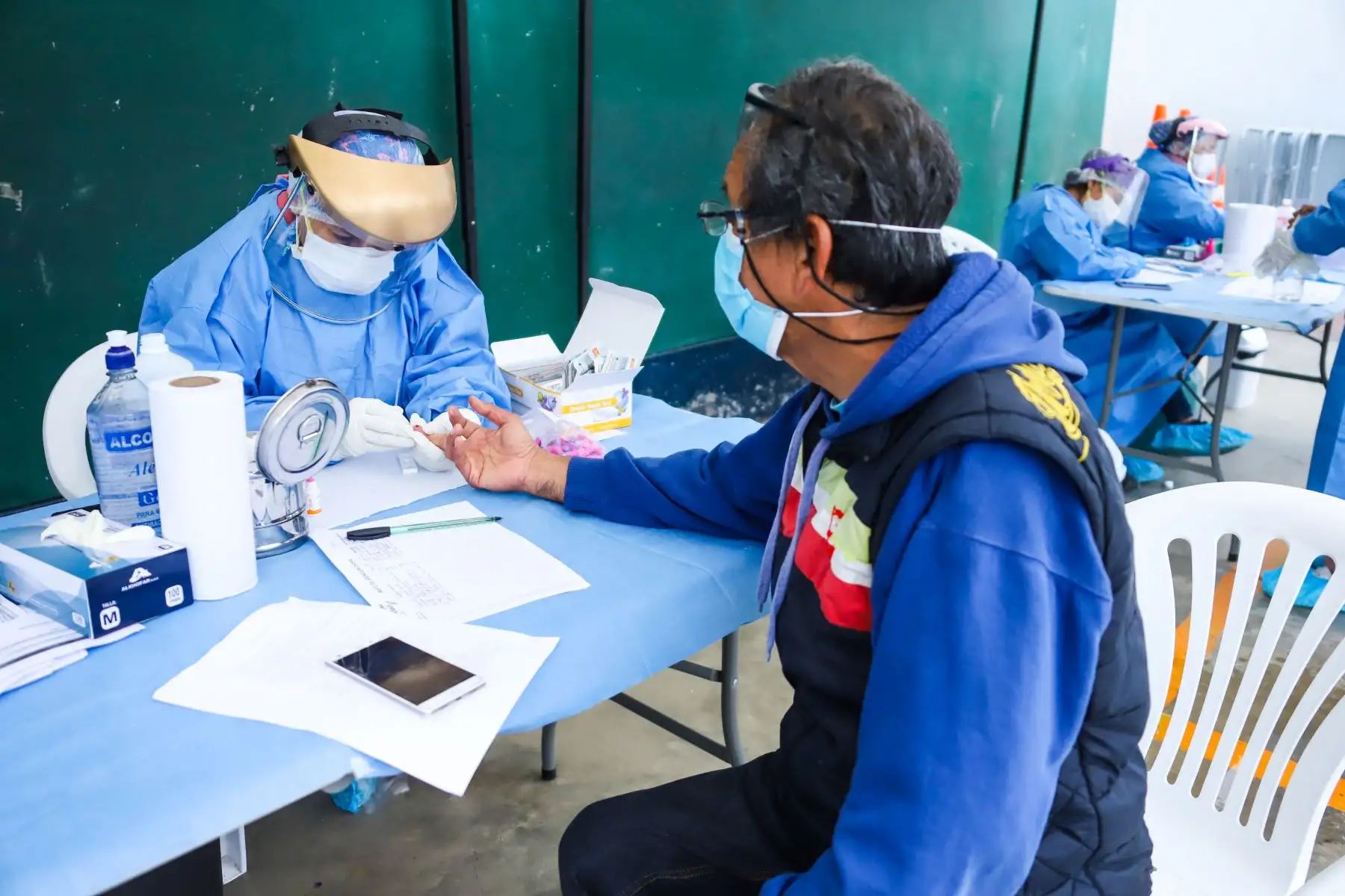 Municipalidad de Lima promueve campaña “ Lima te cuida “ que hasta el momento  ha beneficiado  a más de 6,500 vecinos de Comas, San Juan de Lurigancho, La Victoria, Cercado de Lima y el Rímac.
Foto: Municipalidad de Lima
