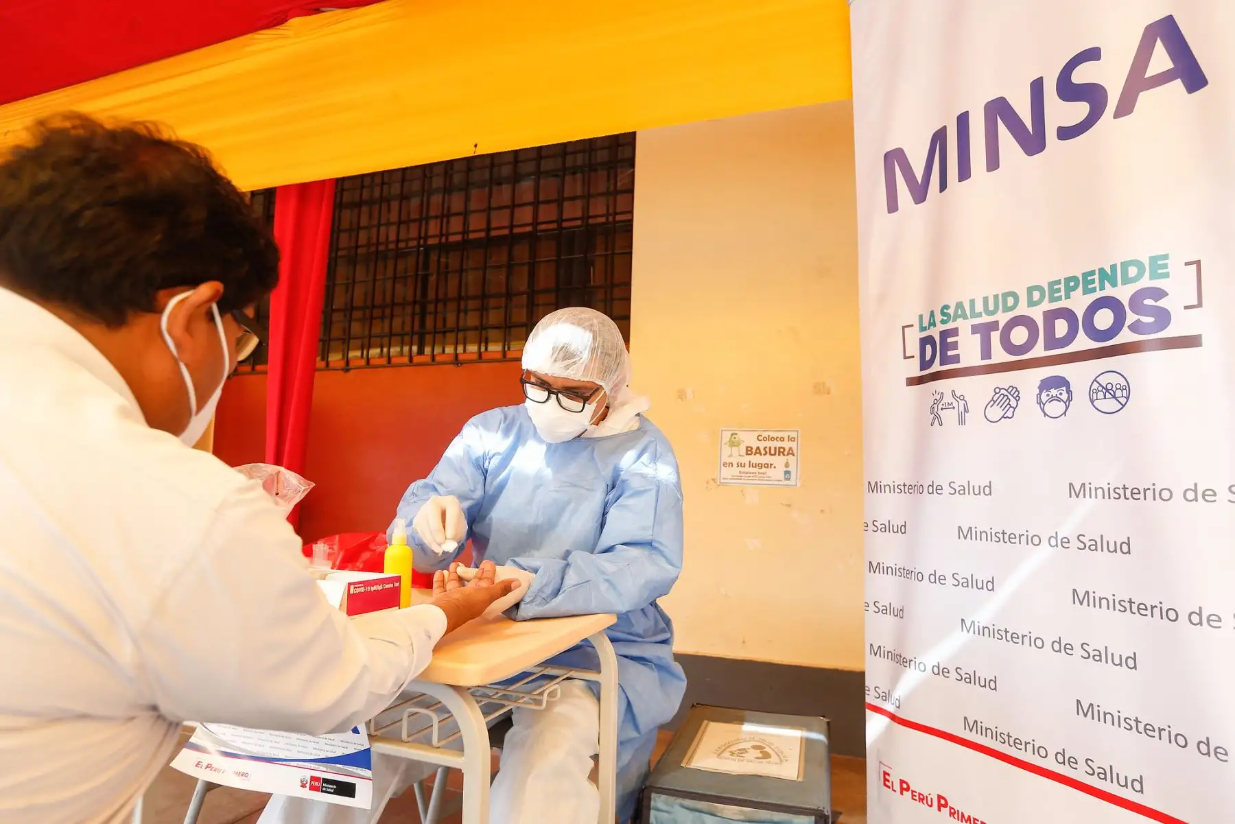 Profesionales de la Salud del MINSA participan en Operación Tayta en Tacna.

Foto: ANDINA / Minsa