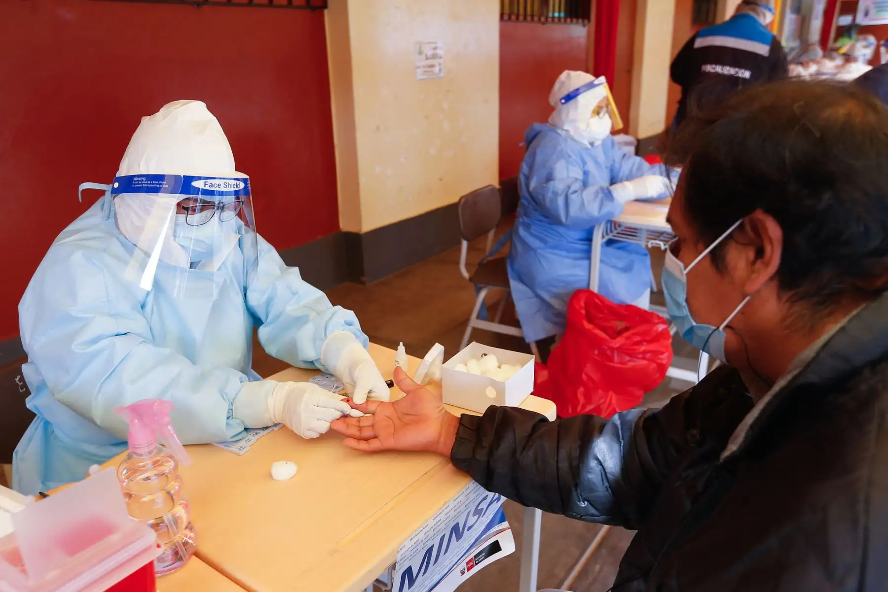 Profesionales de la Salud del MINSA participan en Operación Tayta en Tacna.

Foto: ANDINA / Minsa