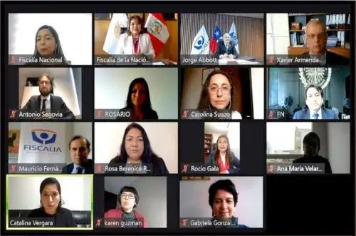 Fiscal de la Nación, Zoraida Ávalos, firma acuerdo con Chile para crear equipo conjunto de investigación.