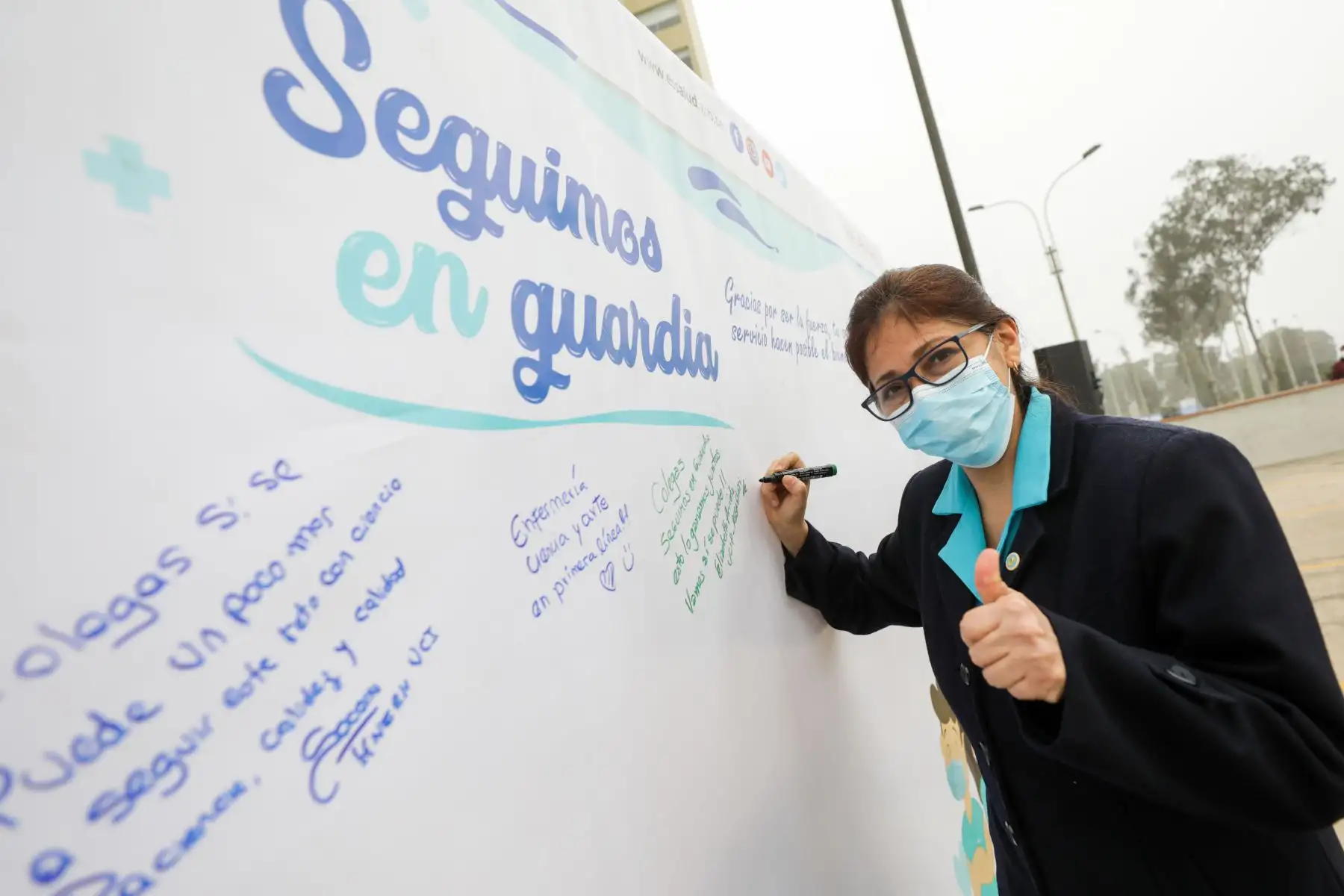 EsSalud rinde homenaje a los enfermeras y enfermeros en su día.
Foto: ANDINA/EsSalud