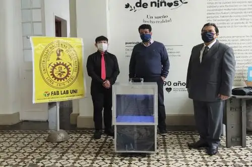 Este invento fue uno de los ganadores del Concurso Especial “Patentes frente al COVID-19” de Indecopi