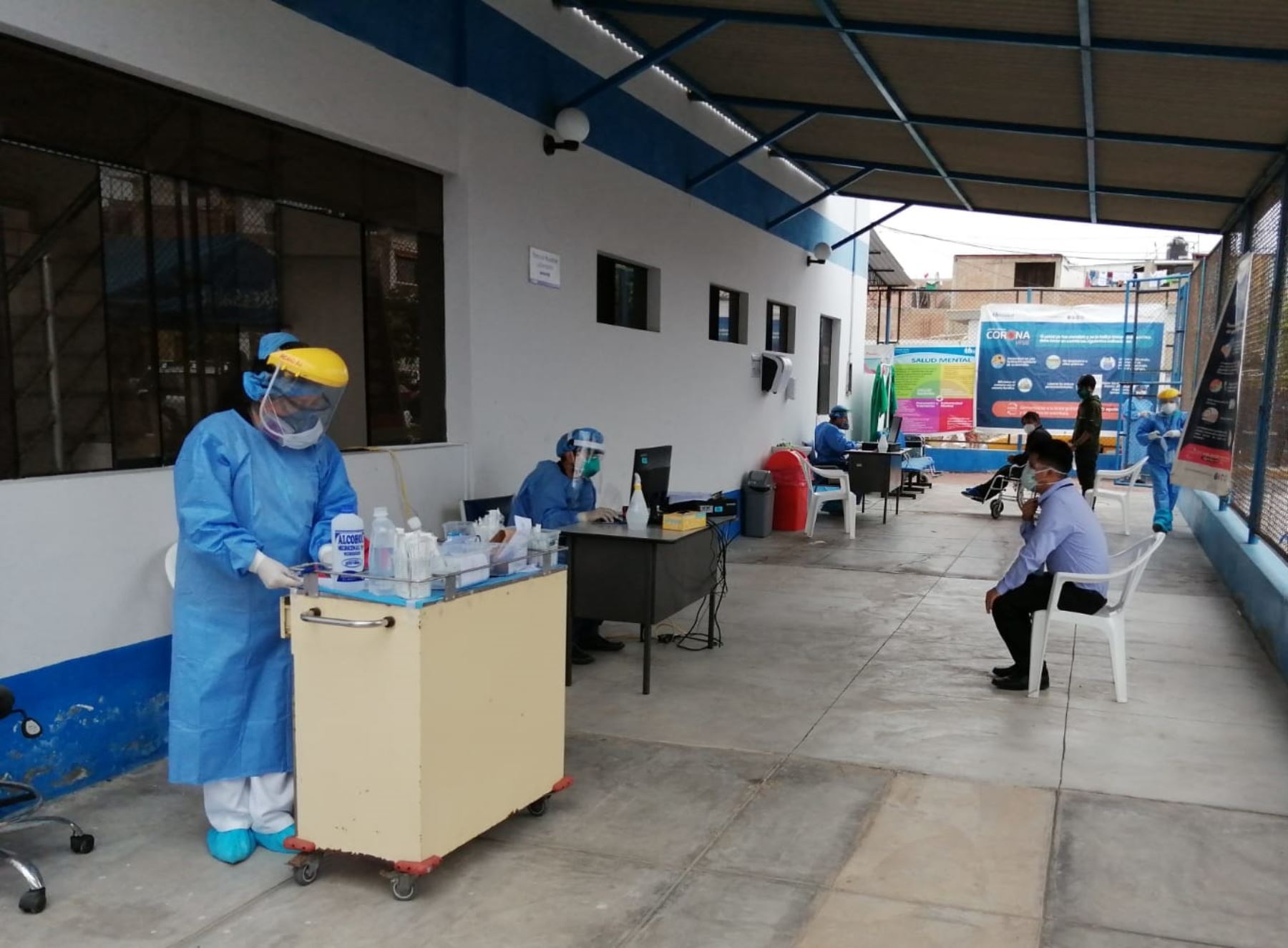 Un total de 186 enfermeros de las provincias costeras de la región Áncash han contraido el coronavirus (covid-19) en lo que va de la emergencia sanitaria. ANDINA/Difusión