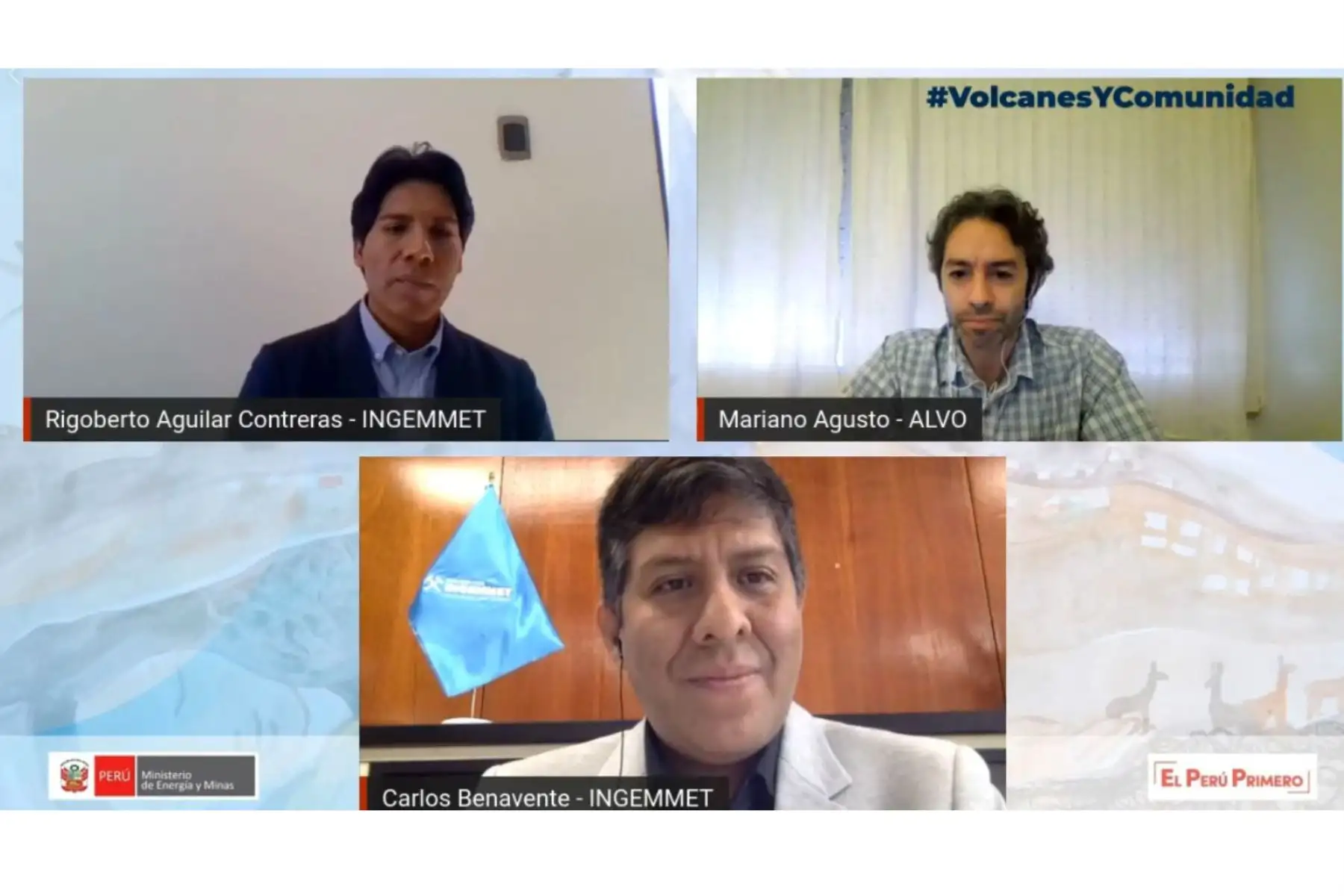 El ciclo de conferencias “Volcanes y comunidad: impacto de las erupciones volcánicas en la sociedad moderna” reunió a especialistas en vulcanología nacionales e internacionales. Foto: ANDINA/Difusión