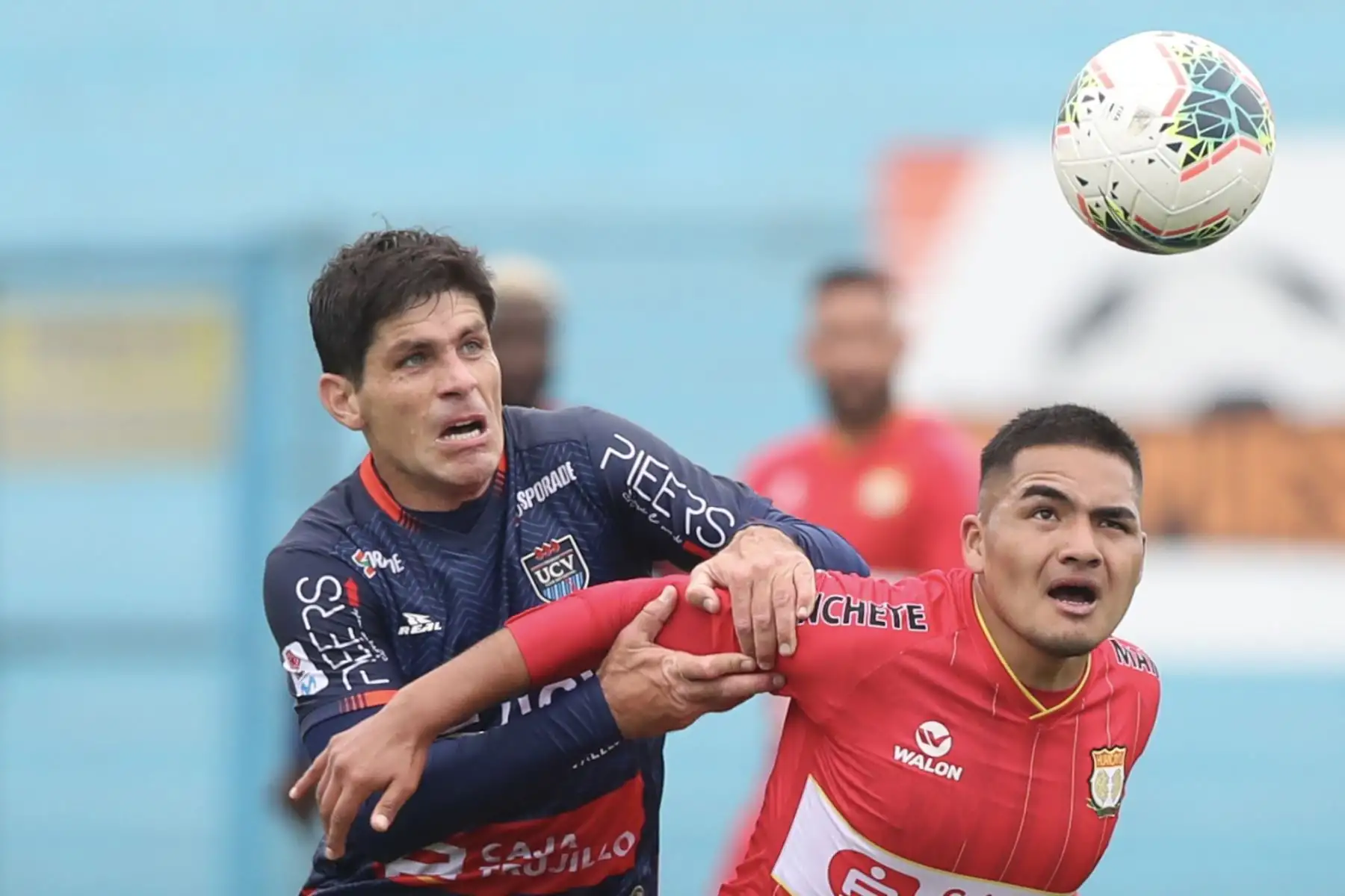 Sport Huancayo y UCV se enfrentan por la jornada nueve de la Liga 1, en el estadio Alberto Gallardo. Foto: ANDINA/Liga 1