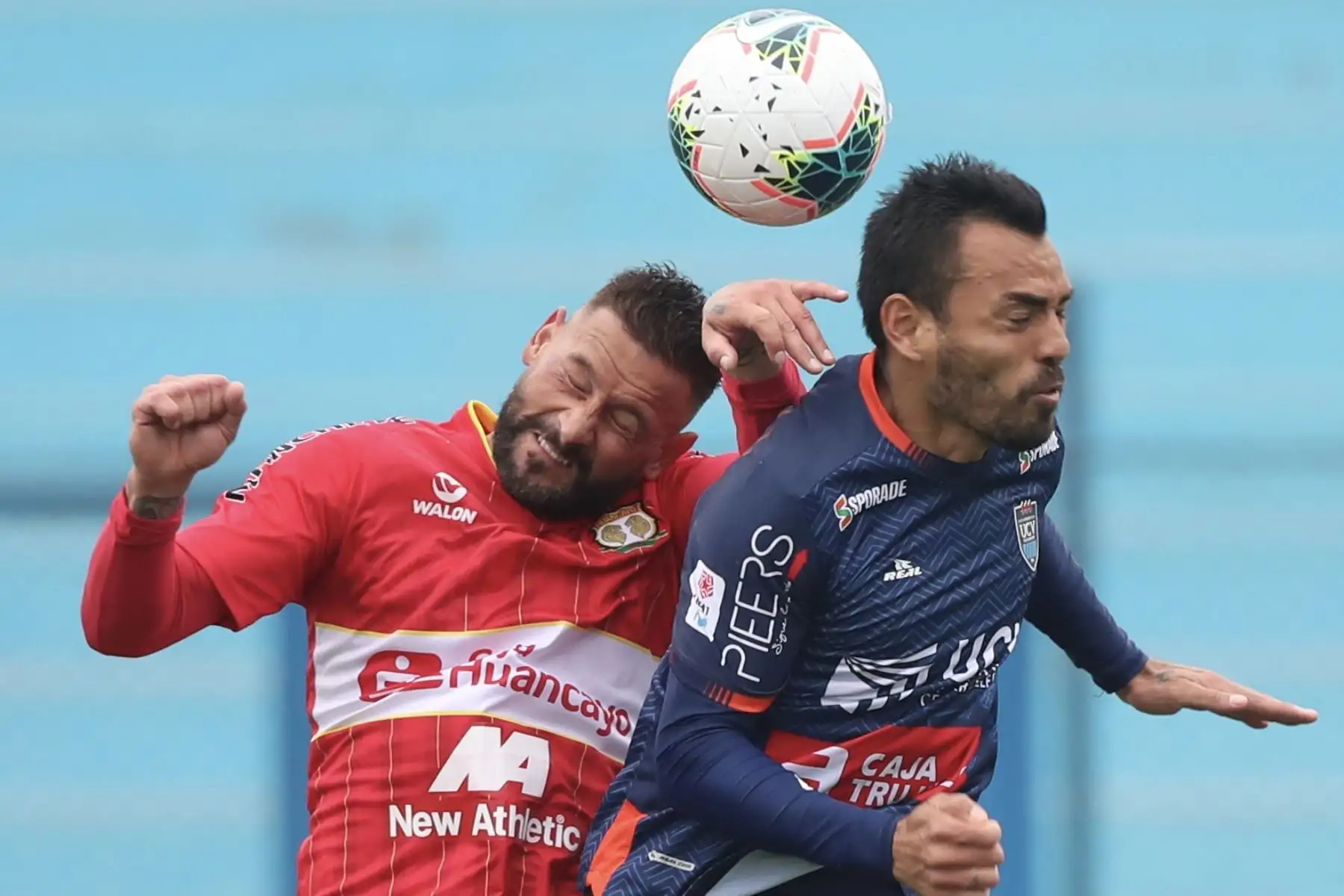 Sport Huancayo y UCV se enfrentan por la jornada nueve de la Liga 1, en el estadio Alberto Gallardo. Foto: ANDINA/Liga 1