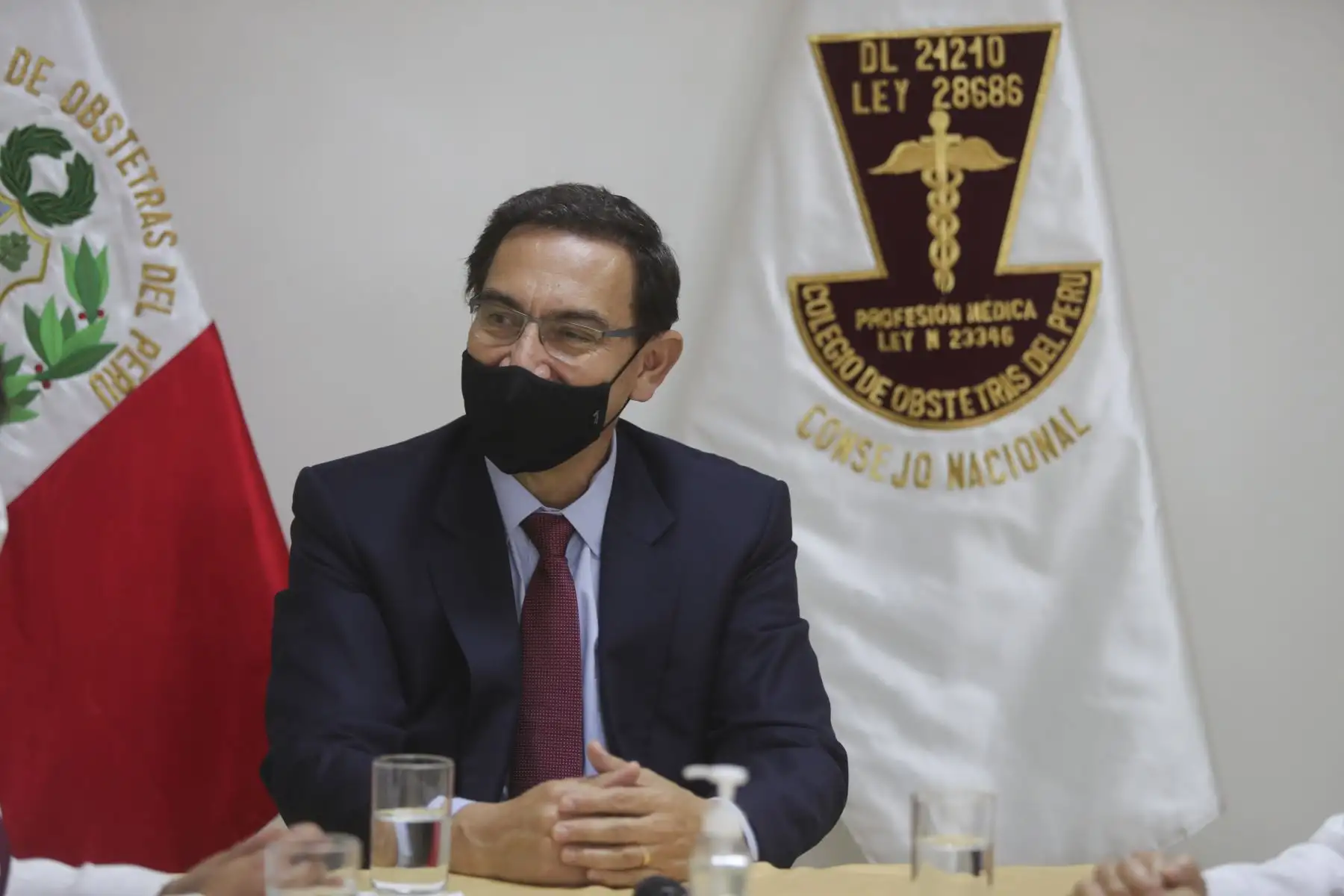 En el día internacional del obstetra el Presidente de la República, Martín Vizcarra se reunió con el consejo directivo del Colegio Obstetras del Perú.
Foto: ANDINA/Prensa Presidencia