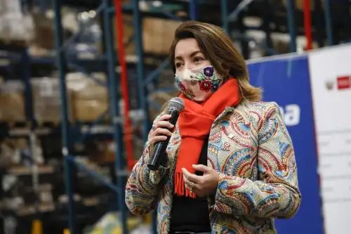 Ministra de Comercio Exterior y Turismo, Rocío Barrios. ANDINA/Difusión