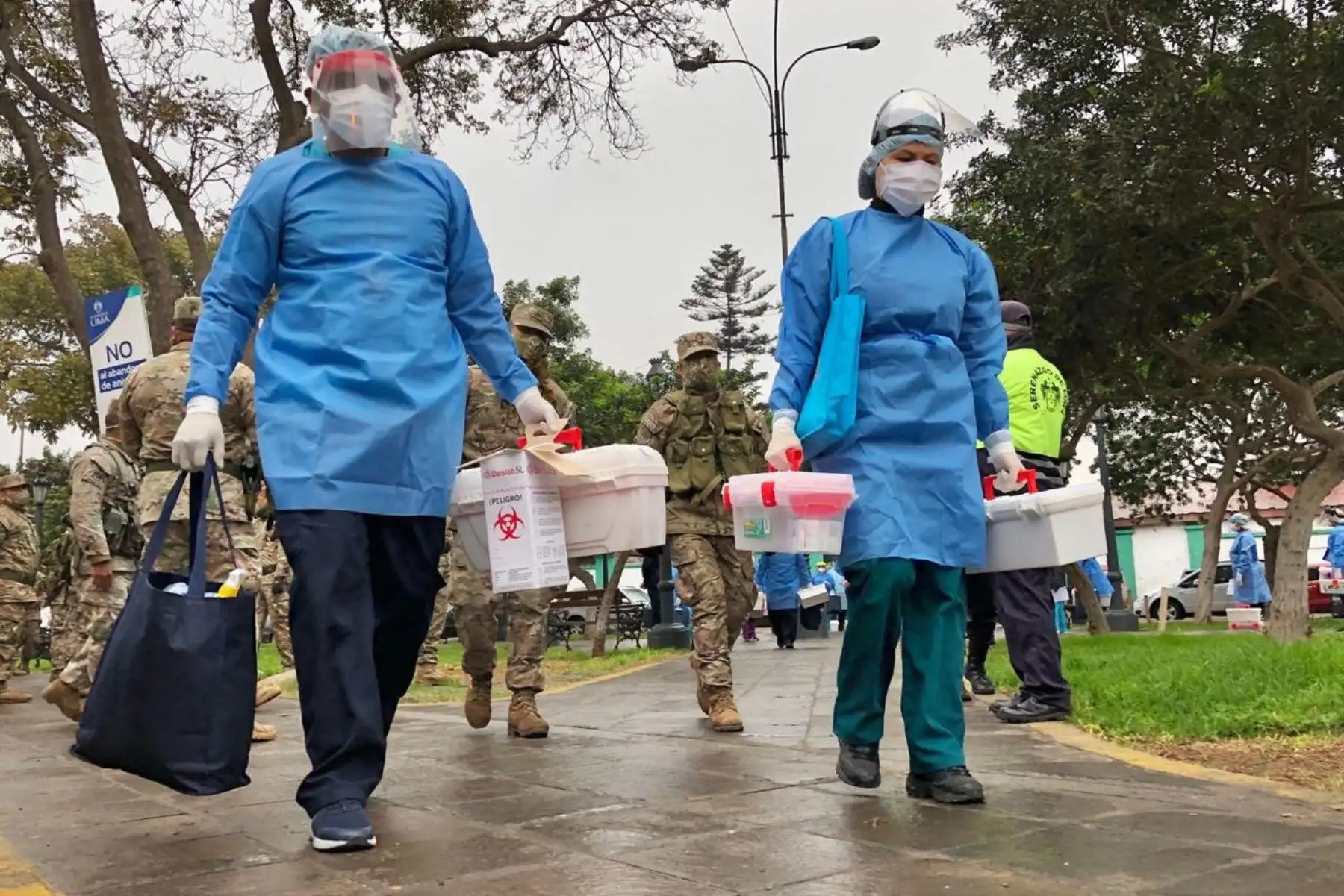 Atención de la pandemia es una prioridad. ANDINA/Difusión