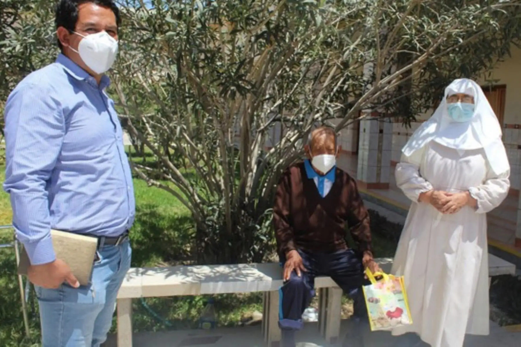 Don Aurelio recibe atención integral en el asilo Santa Teresa de Jornet de Piura tras vivir en la vía pública. Foto: ANDINA/Difusión