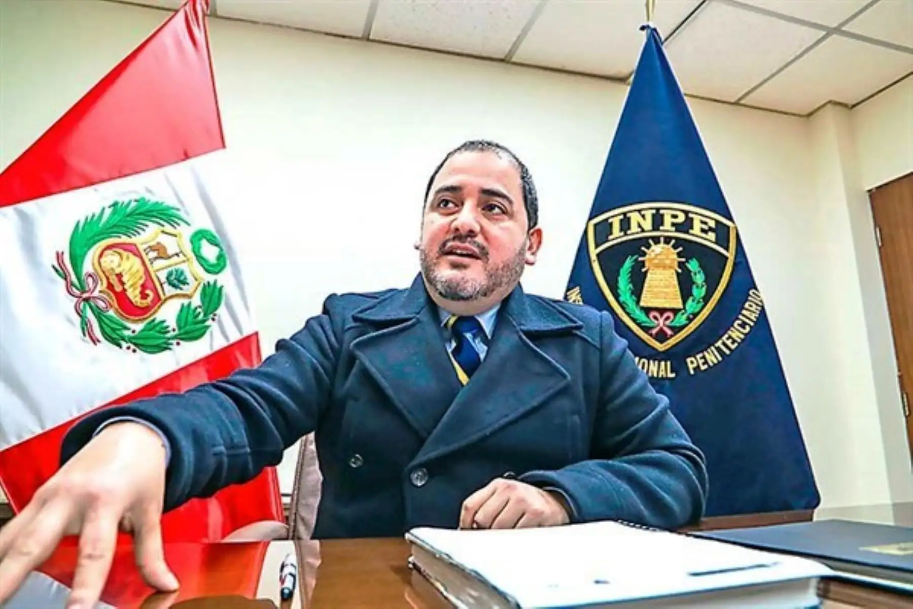 El titular del Instituto Nacional Penitenciario (Inpe), Rafael Castillo Alfaro. Foto: ANDINA/archivo.