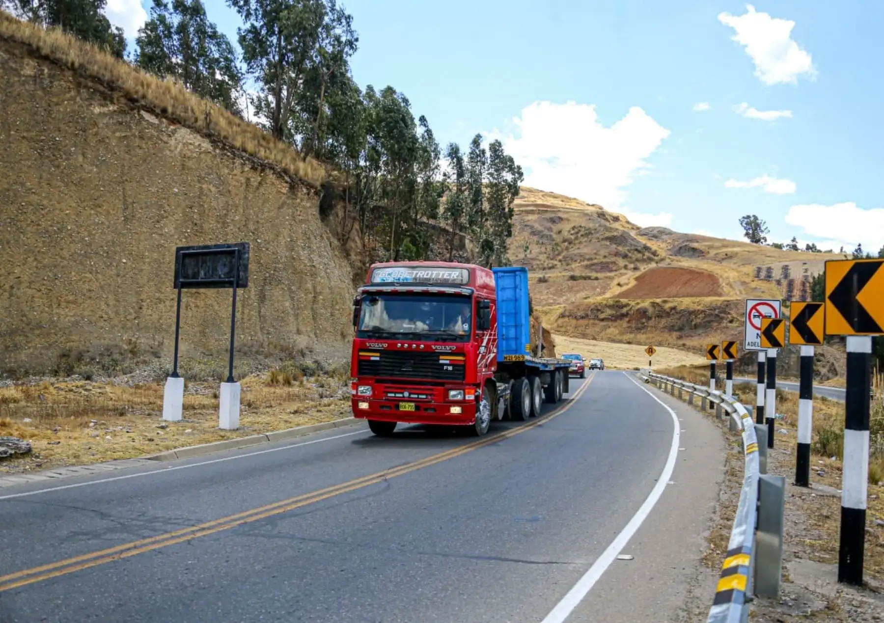 La nueva ruta de la carretera Central será una autopista de cuatro carriles de más de 100 kilómetros.
