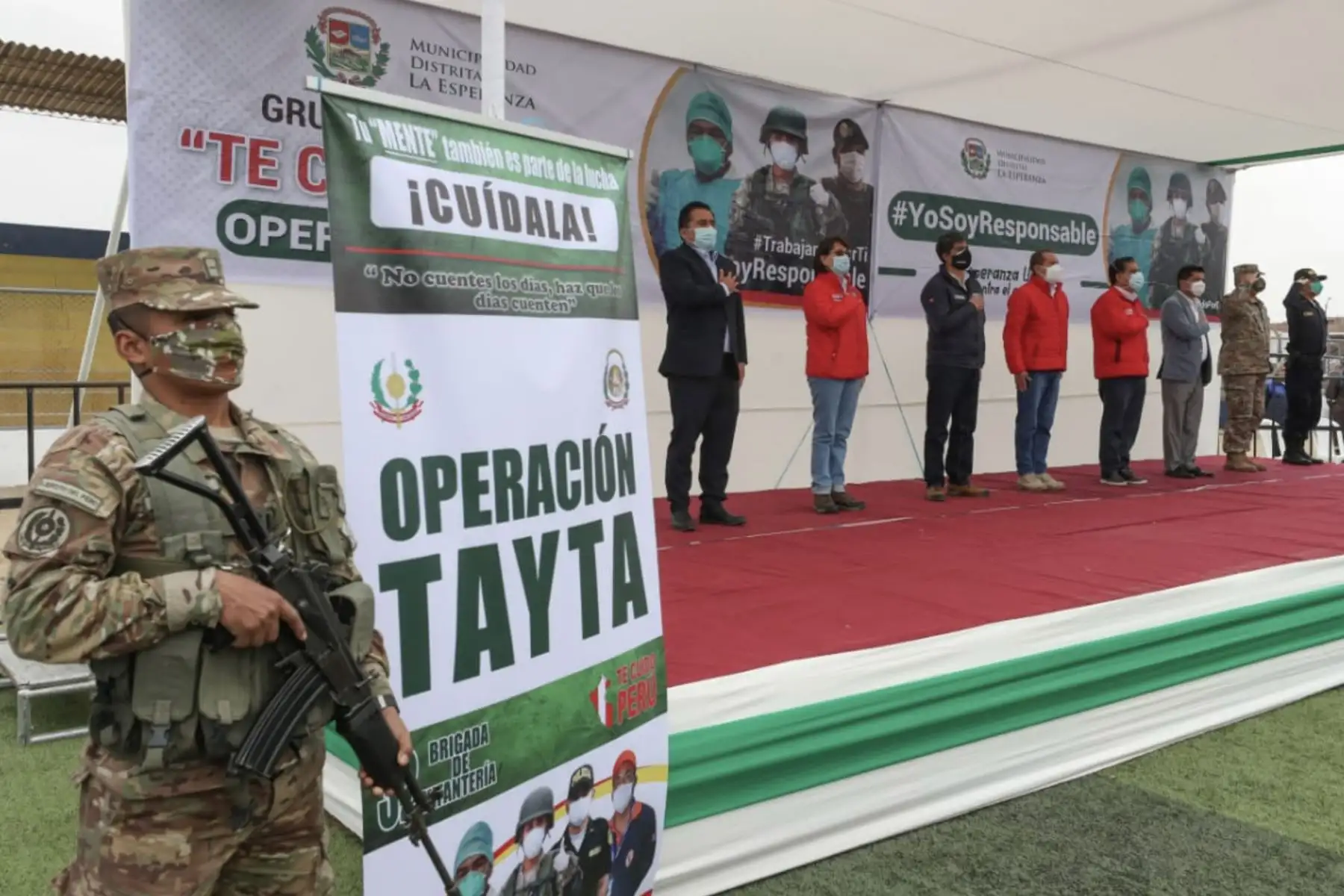 Jefe del Gabinete Ministerial supervisa desarrollo de Operación Tayta en La Libertad.