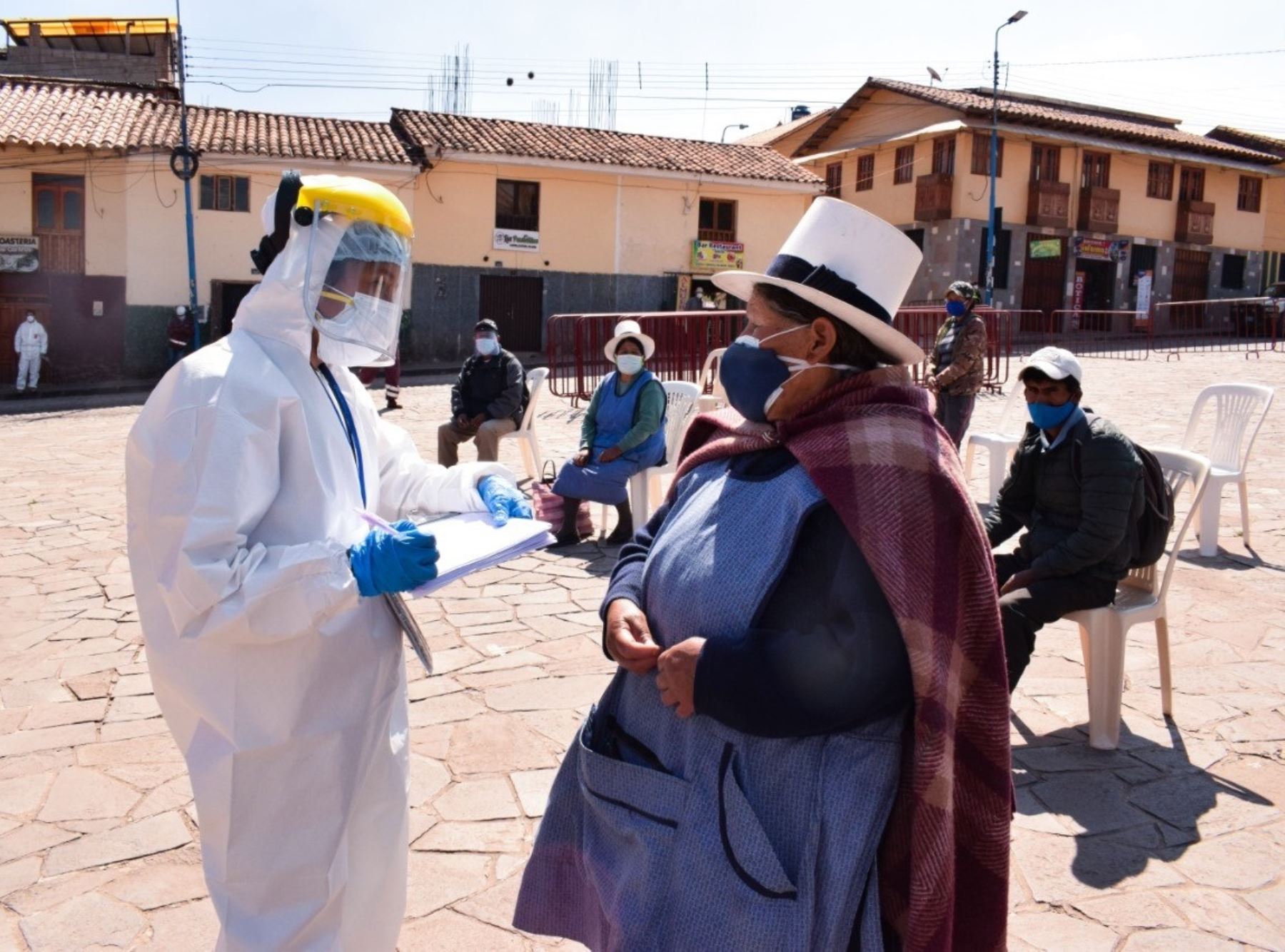 Equipos de Respuesta Rápida de la Diresa Cusco viajarán a las provincias de Acomayo, Canchis y Paruro para descartar casos de covid-19. ANDINA/Difusión