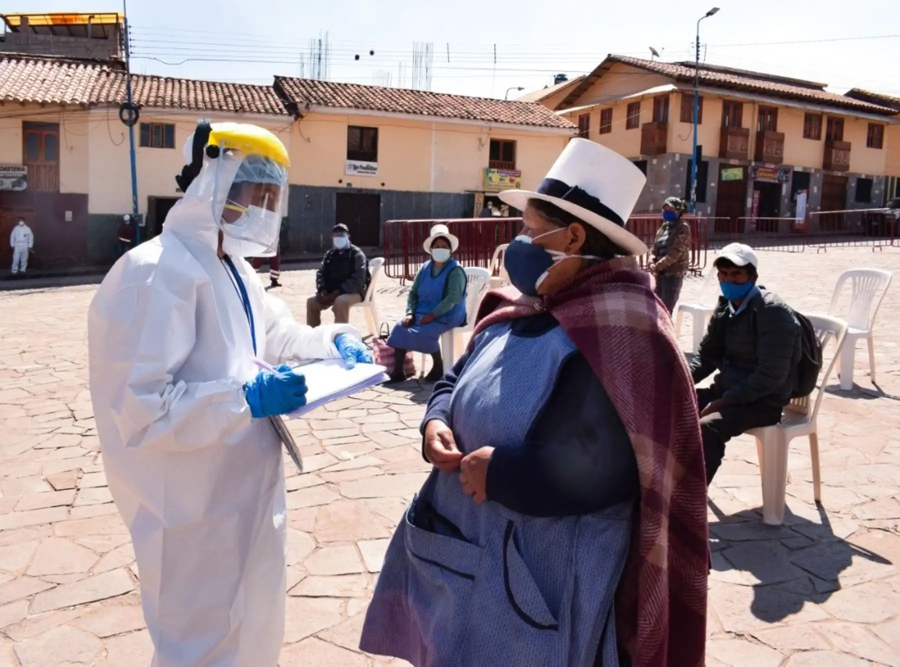 Equipos de Respuesta Rápida de la Diresa Cusco viajarán a las provincias de Acomayo, Canchis y Paruro para descartar casos de covid-19. ANDINA/Difusión