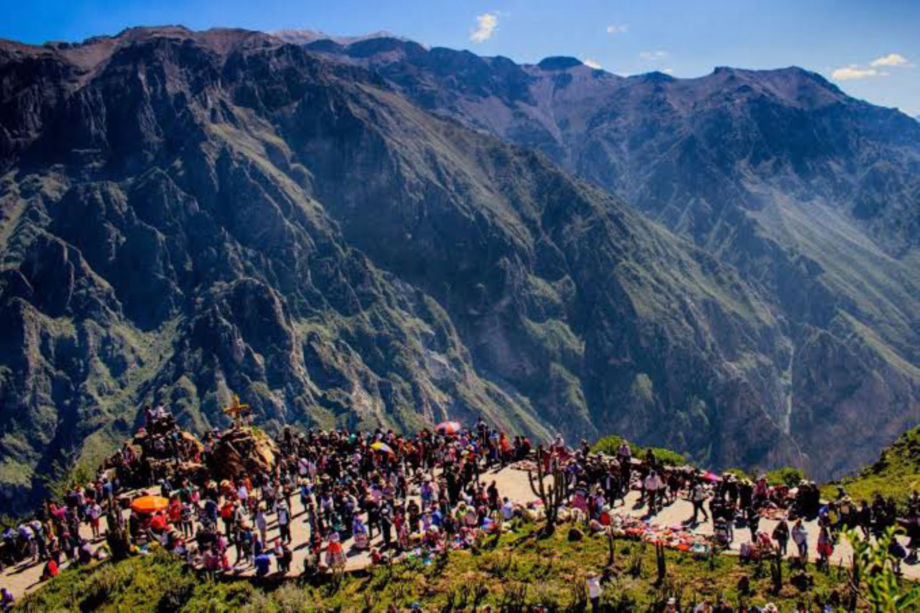 El valle del Colca recibió el año pasado más de 250,000 turistas y en el 2020, hasta el 15 de marzo, ingresaron 41,535. Foto: ANDINA/Difusión