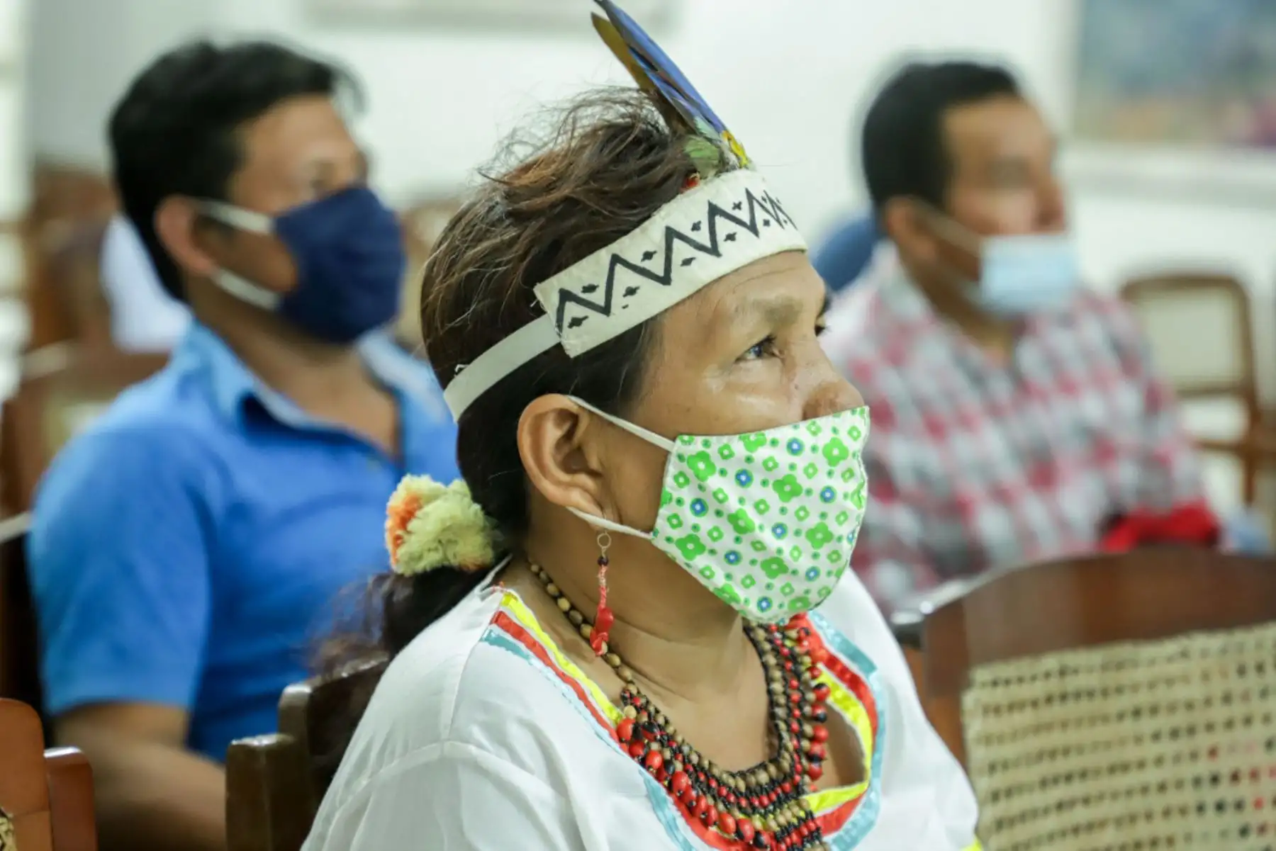 Participaron de estas reuniones las organizaciones indígenas de CONACUNAY, AIDECURCHA, ORGAMUNAMA, FECONAMACH y AIDEMA, pertenecientes a los distritos de Urarinas y Alto Nanay. 
Foto: PCM