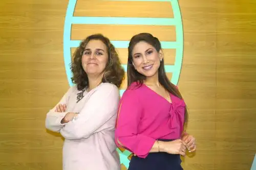 Patricia García y Jennifer Cerecida juntas en el espacio "Cuerpo Médico".