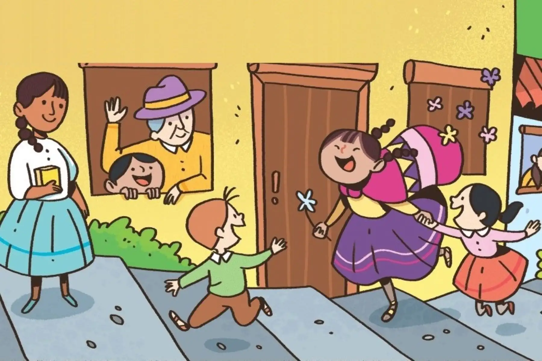 Escena de la historieta "Super Mariana".