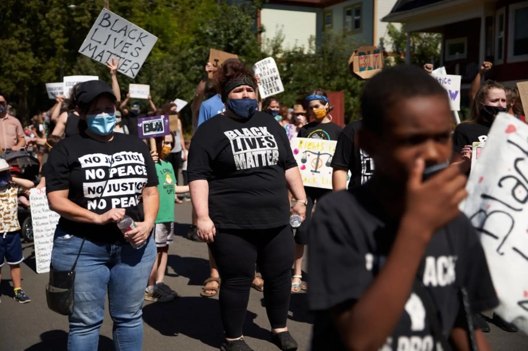 Protestas en Portland dejan 59 arrestos mientras Trump clama por ley y orden. Foto: AFP