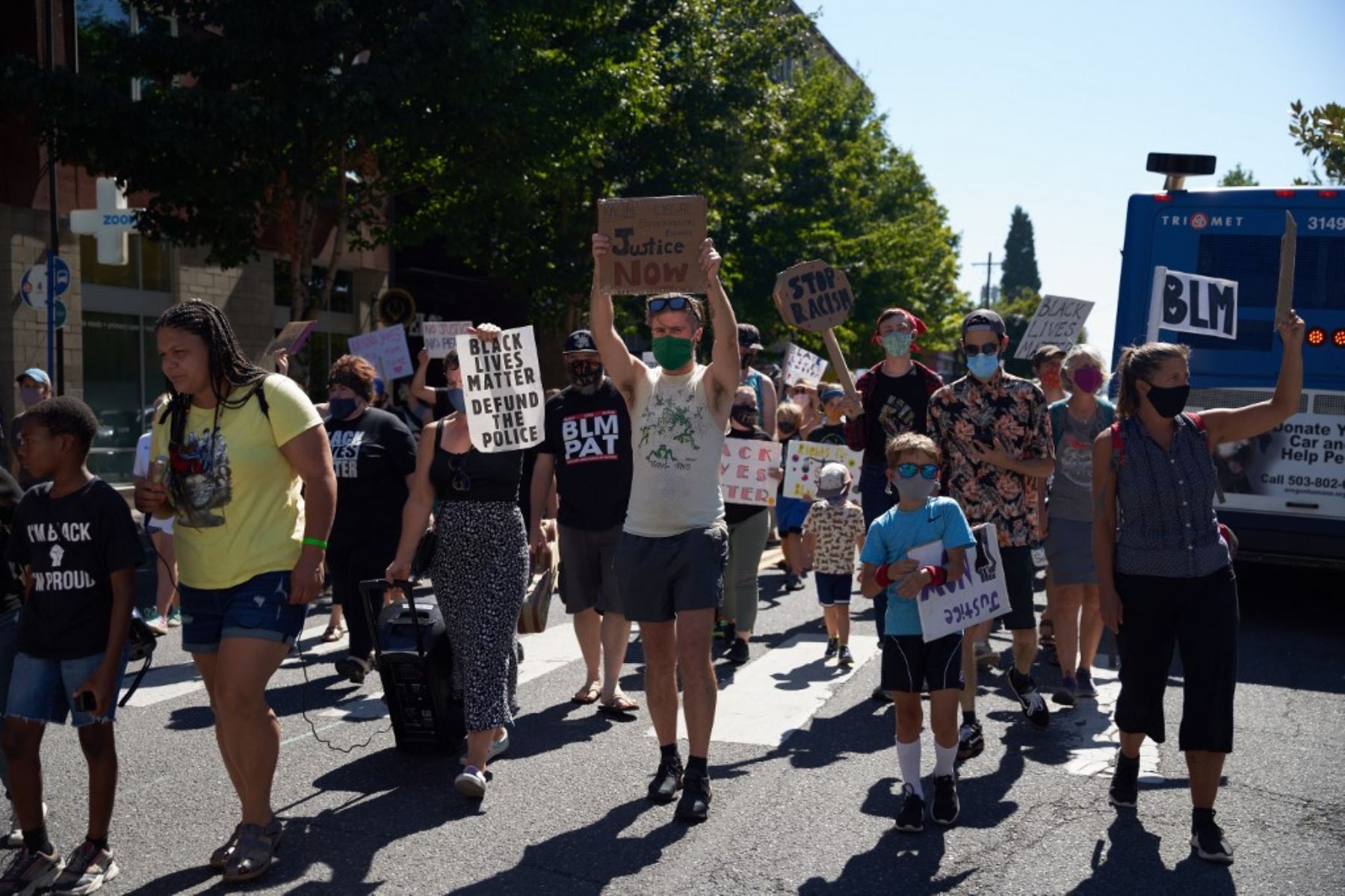 Protestas en Portland dejan 59 arrestos mientras Trump clama por ley y orden. Foto: AFP
