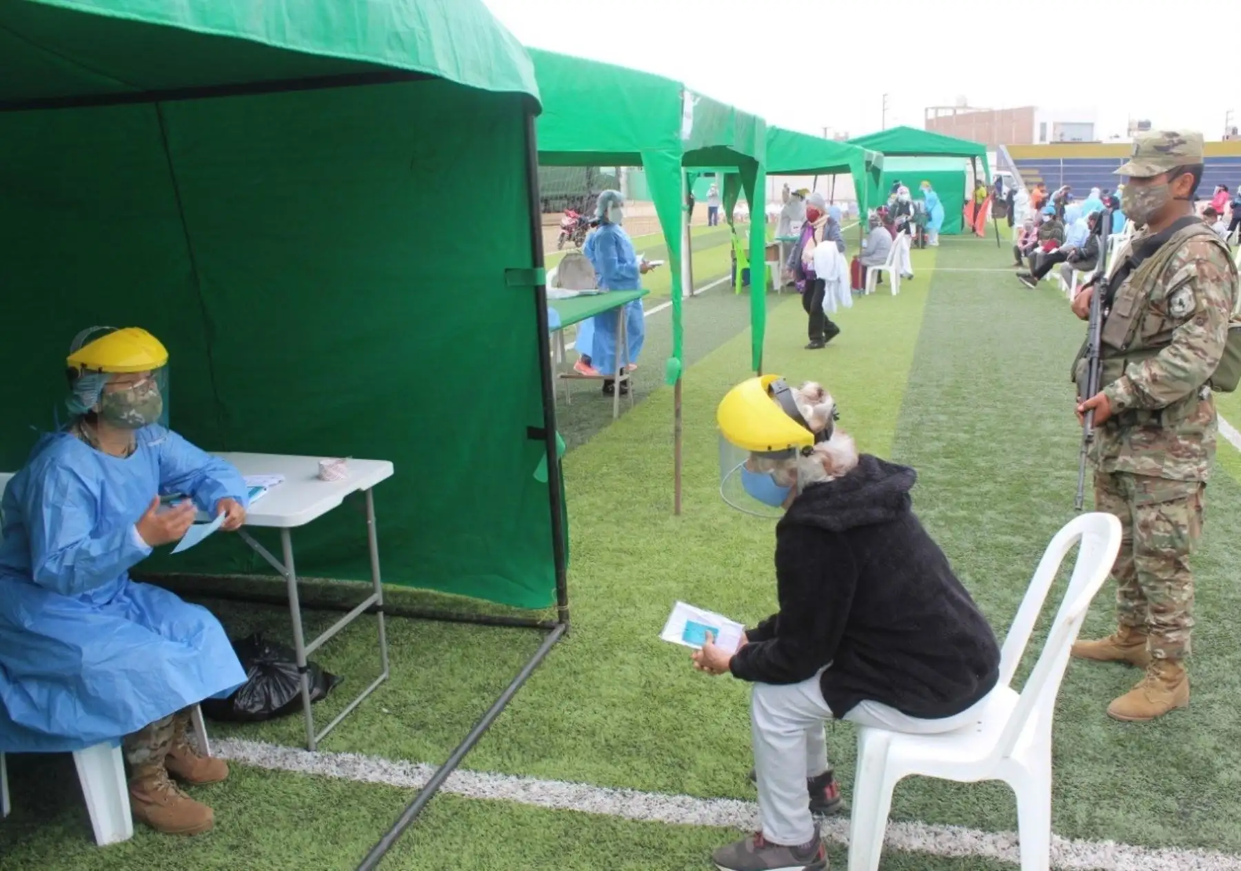 Operación Tayta atendió a más de 13,000 personas vulnerables para prevenir casos de coronavirus (covid-19) en operativos ejecutados en Apurímac, Arequipa y La Libertad durante tres días. ANDINA/Difusión