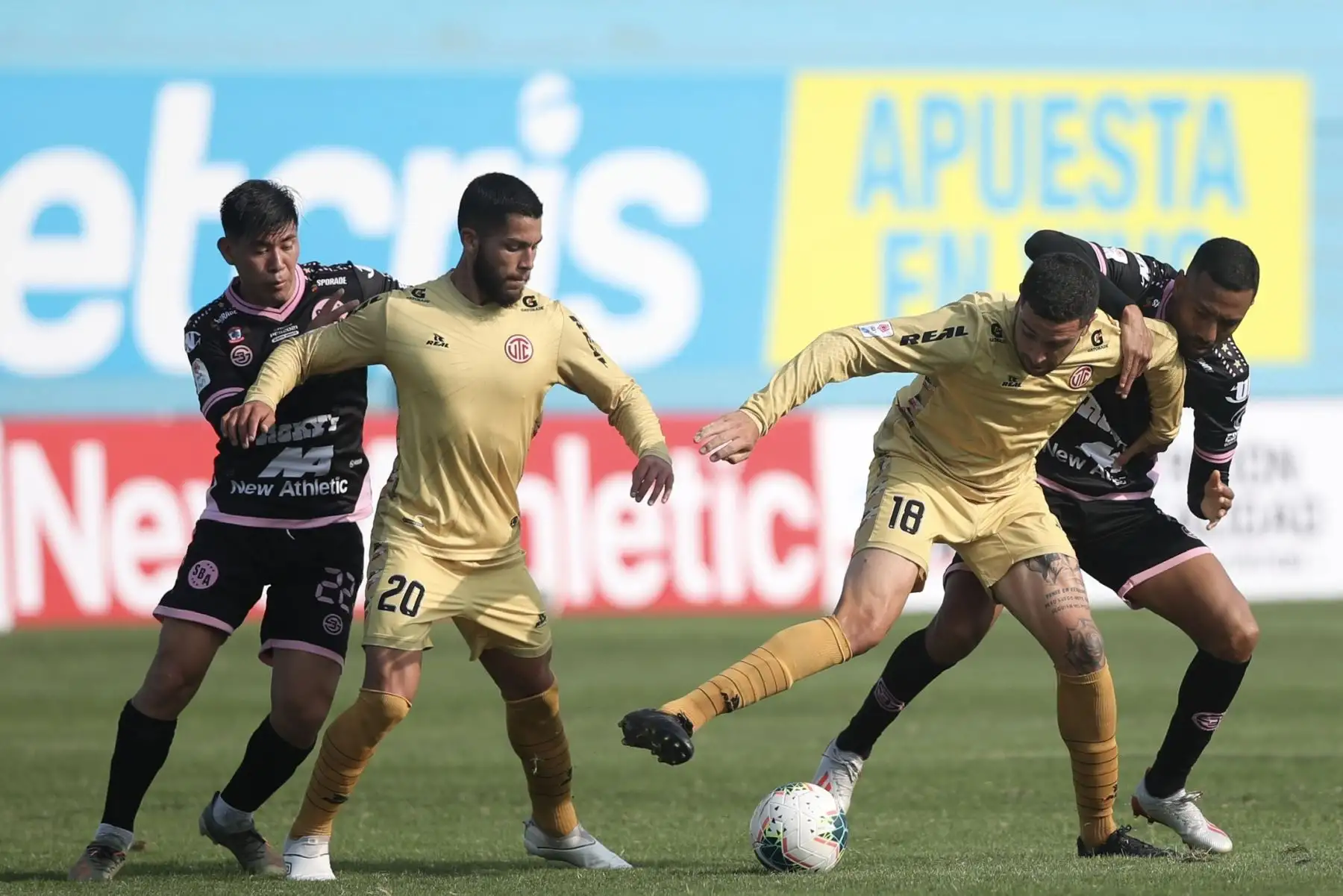 Club UTC  y Sport Boys se enfrentan por la jornada 10 de la Liga 1, en el estadio Alberto Gallardo. 
Foto: LigaFutProf