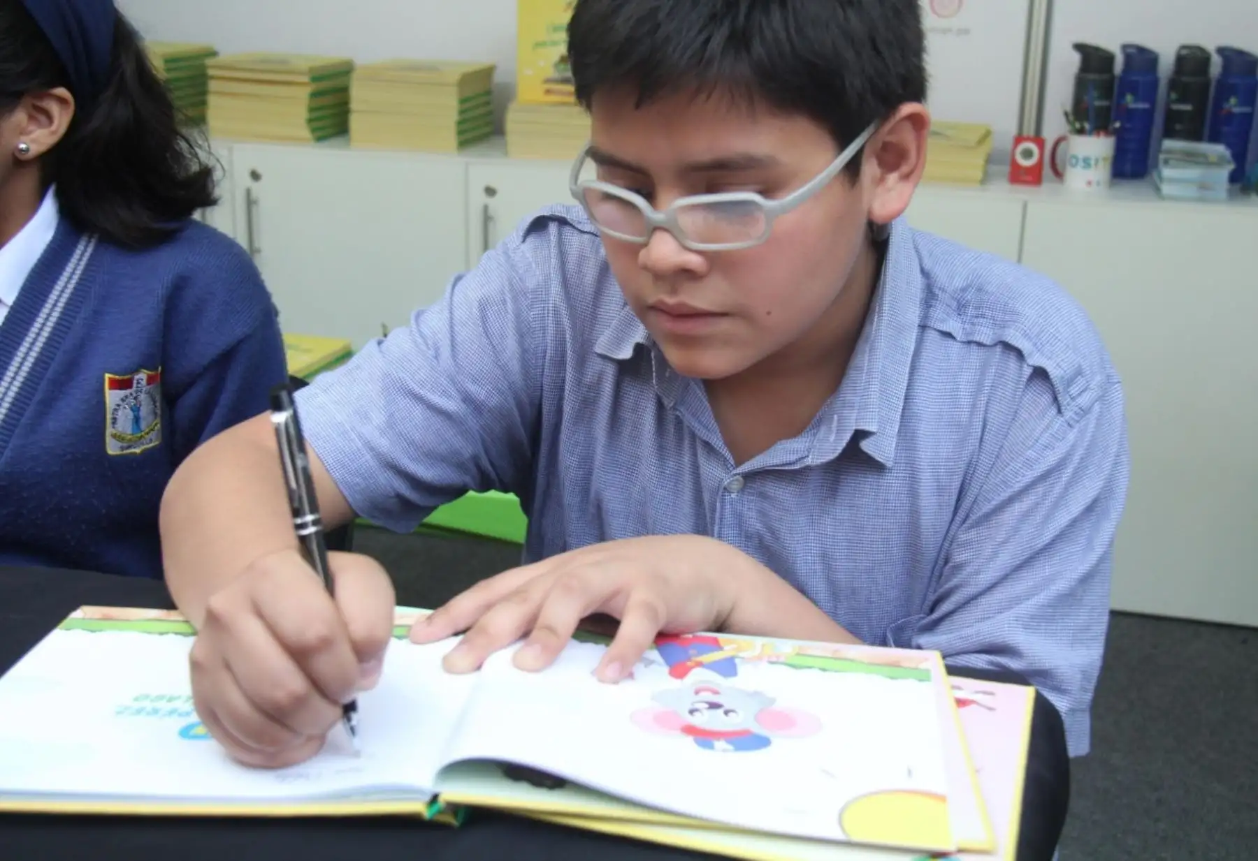 Concurso escolar de cuentos "Ositrán, contigo por las rutas del Perú". Foto: Ositrán