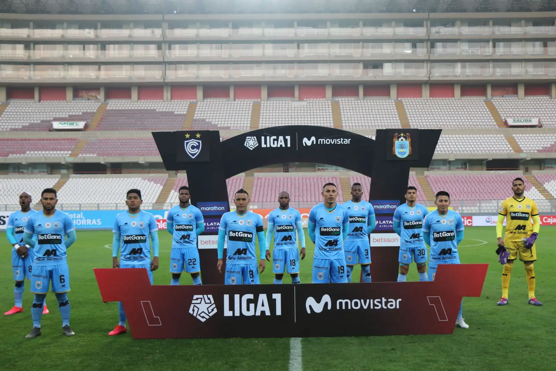 Equipo Binacional FC que se enfrenta a  Cienciano  en  la jornada 10 de la Liga 1, en el estadio Nacional. 
Foto: LigaFutProf Equipo Binacional FC que se enfrenta a  Cienciano  en  la jornada 10 de la Liga 1, en el estadio Nacional. 
Foto: LigaFutProf