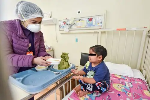 Enfermedad rara en niños. Foto: INSN San Borja