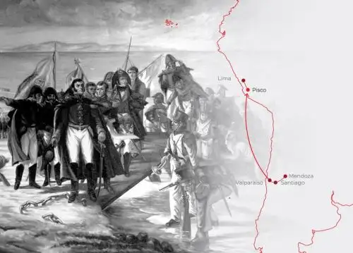 Con una ceremonia especial el Perú conmemora hoy 200 años del histórico desembarco del general José de San Martín y la Expedición Libertadora en la bahía de Paracas. ANDINA/Difusión