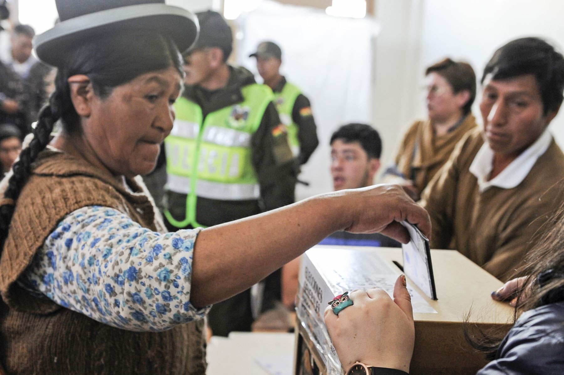 Elecciones generales de Bolivia. Foto: AFP