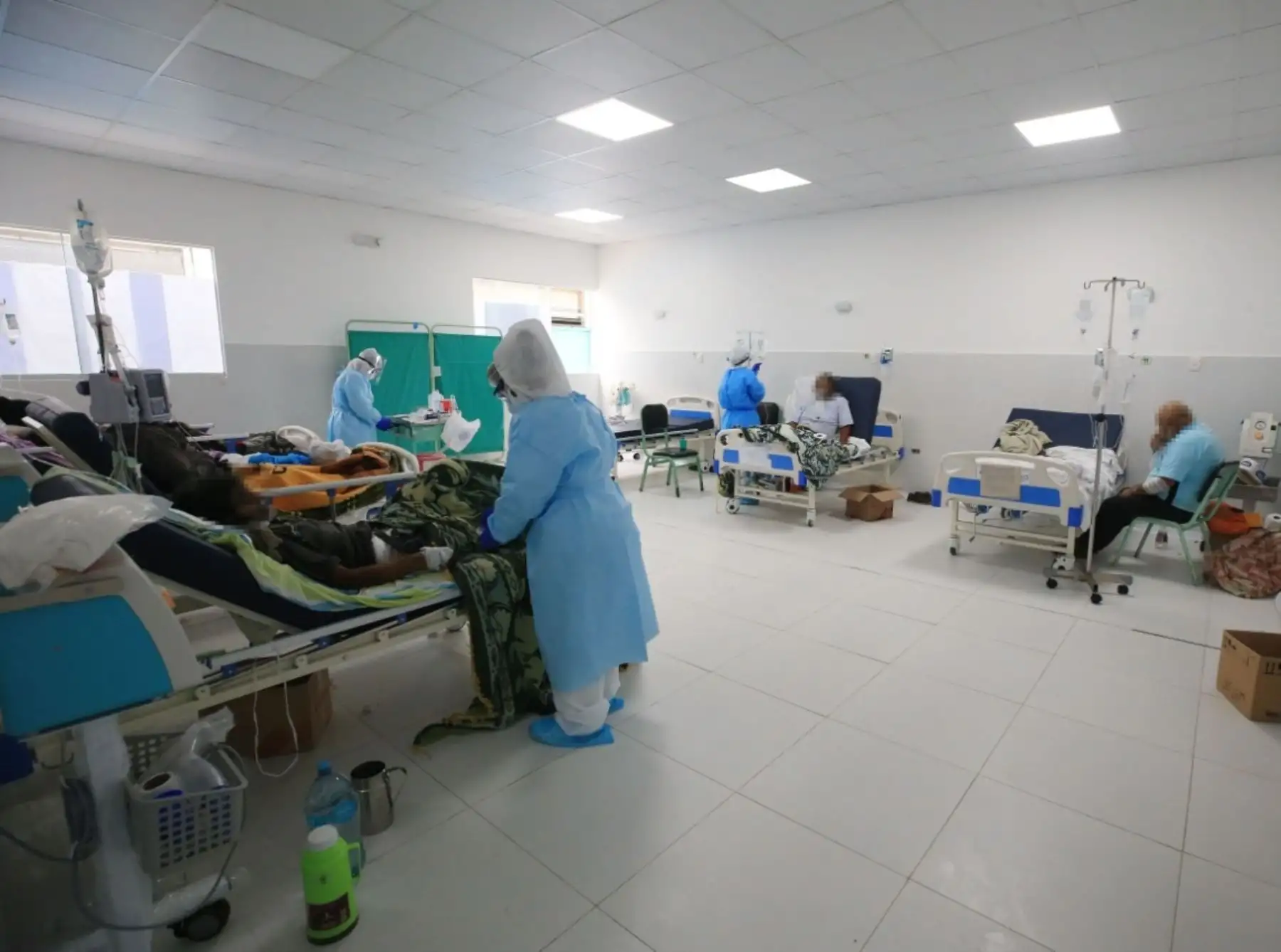 El Hospital Regional de Chimbote reportó un descenso en el número de personas  internadas y de fallecidos a causa del coronavirus (covid-19) en los priimeros días de setiembre.
