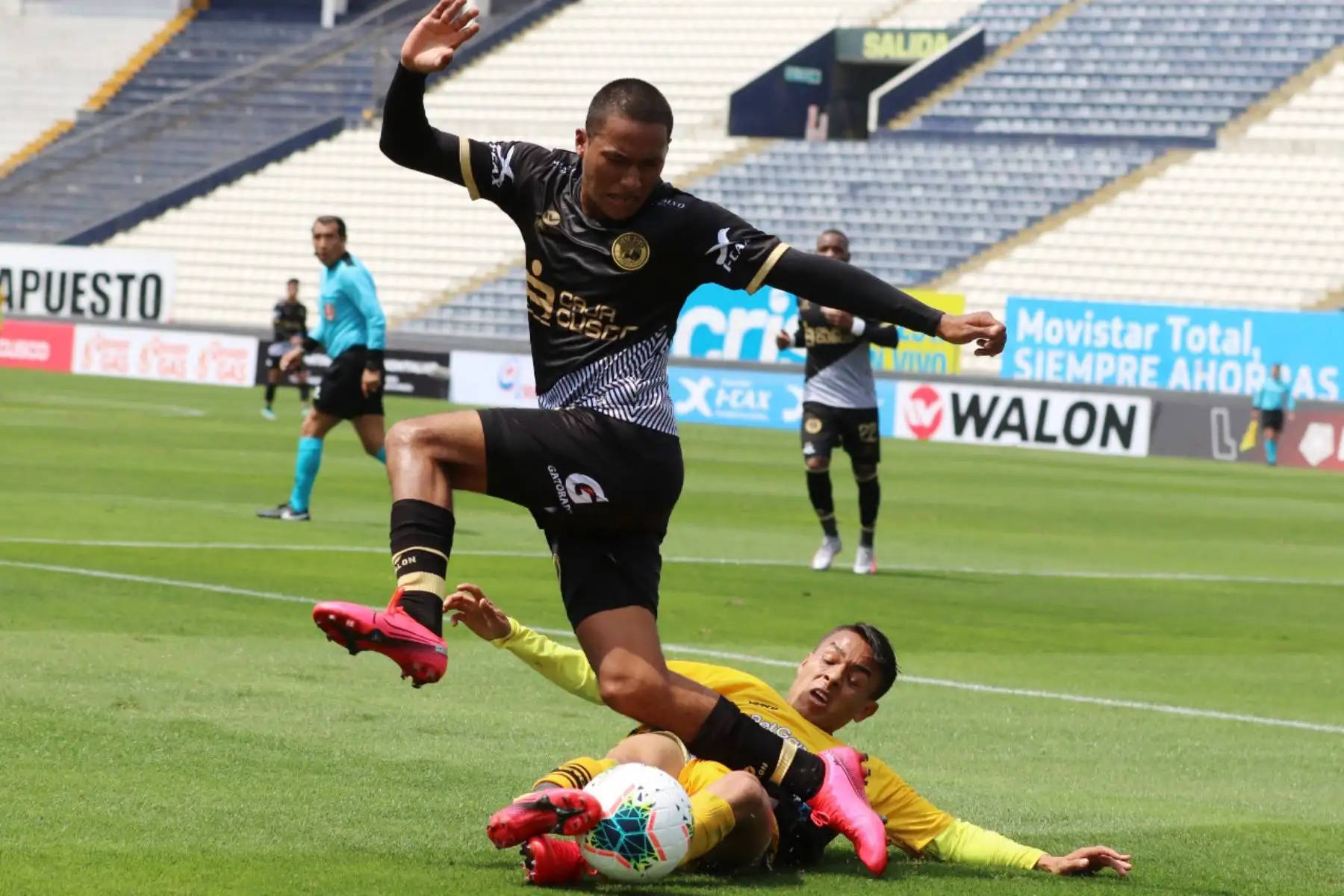 Cantolao se enfrenta  ante Cusco FC, por la jornada 10 de la Liga 1, en el estadio Alejandro Villanueva.
Foto: LigaFutProf