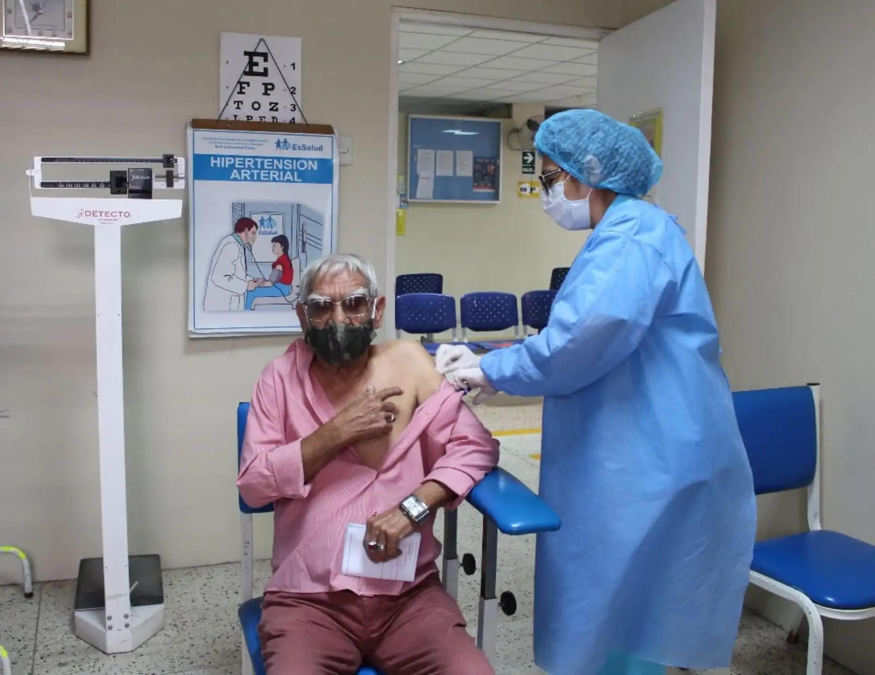 EsSalud Piura reinicia atención en consultas externas y teleconsultas y prioriza a los pacientes crónicos, adultos mayores, gestantes y niños. ANDINA/Difusión