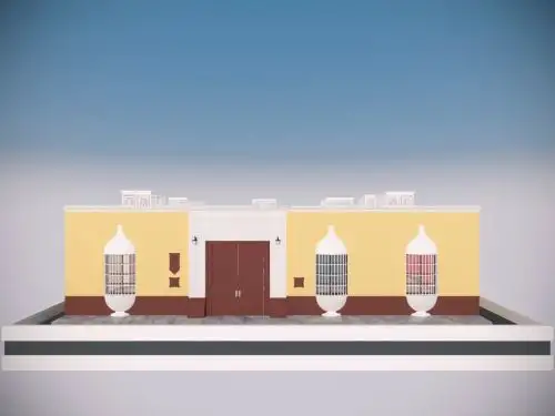 Así lucirá la histórica casona que el general José de San Martín ocupó en Pisco en 1820 y la convirtió en su vivienda y cuartel general de la Expedición Libertadora. ANDINA/Difusión