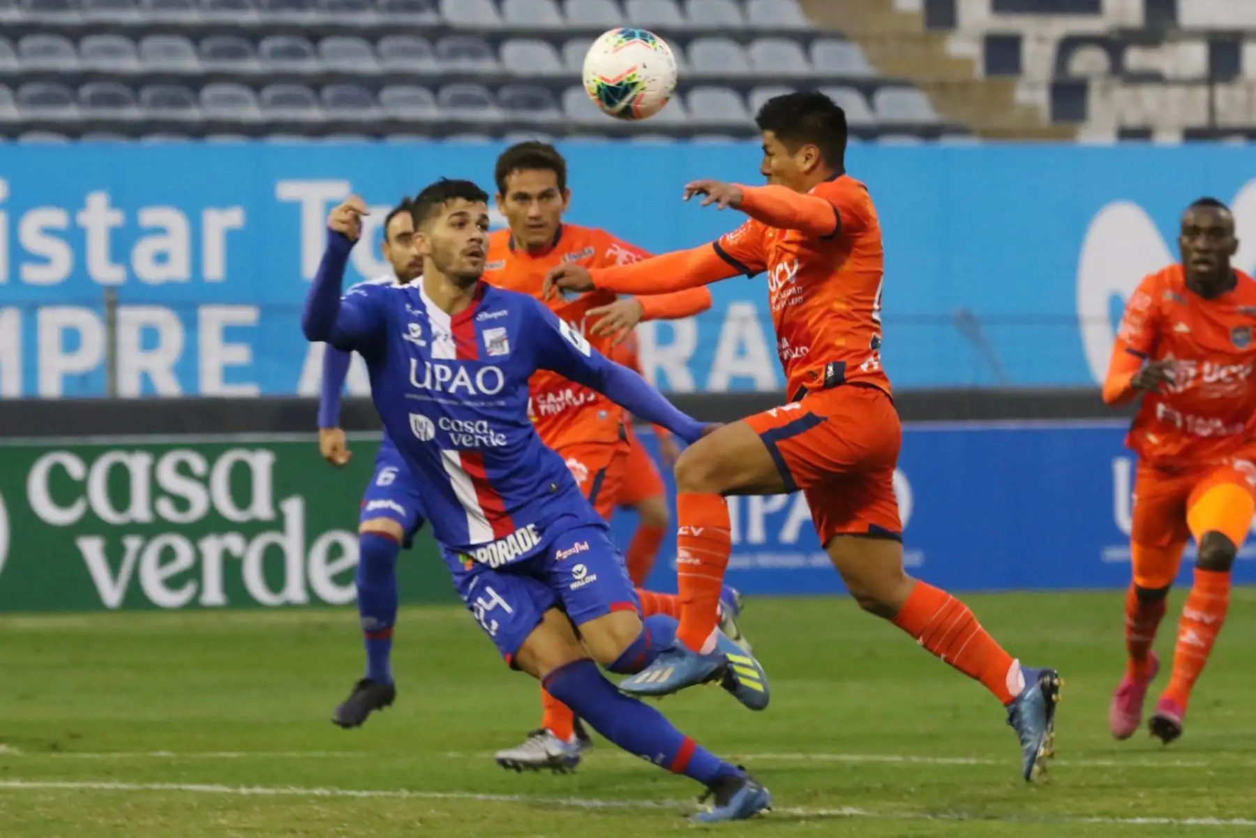 C. A Mannucci  se enfrenta  ante club UCV  por la jornada 10 de la Liga 1, en el estadio Alejandro Villanueva.
Foto: LigaFutProf