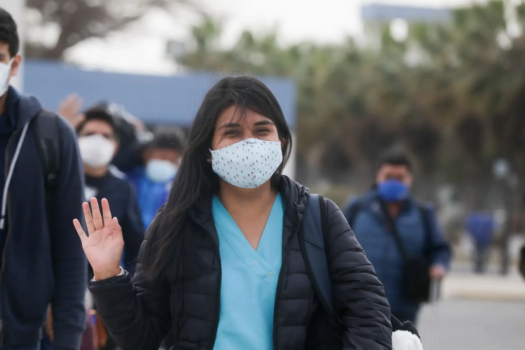 Brigada de Essalud viaja a Moquegua y Tacna para impulsar la lucha contra el covid -19 y la implementación del nuevo hospital de contingencia en Tacna.
Foto: Essalud