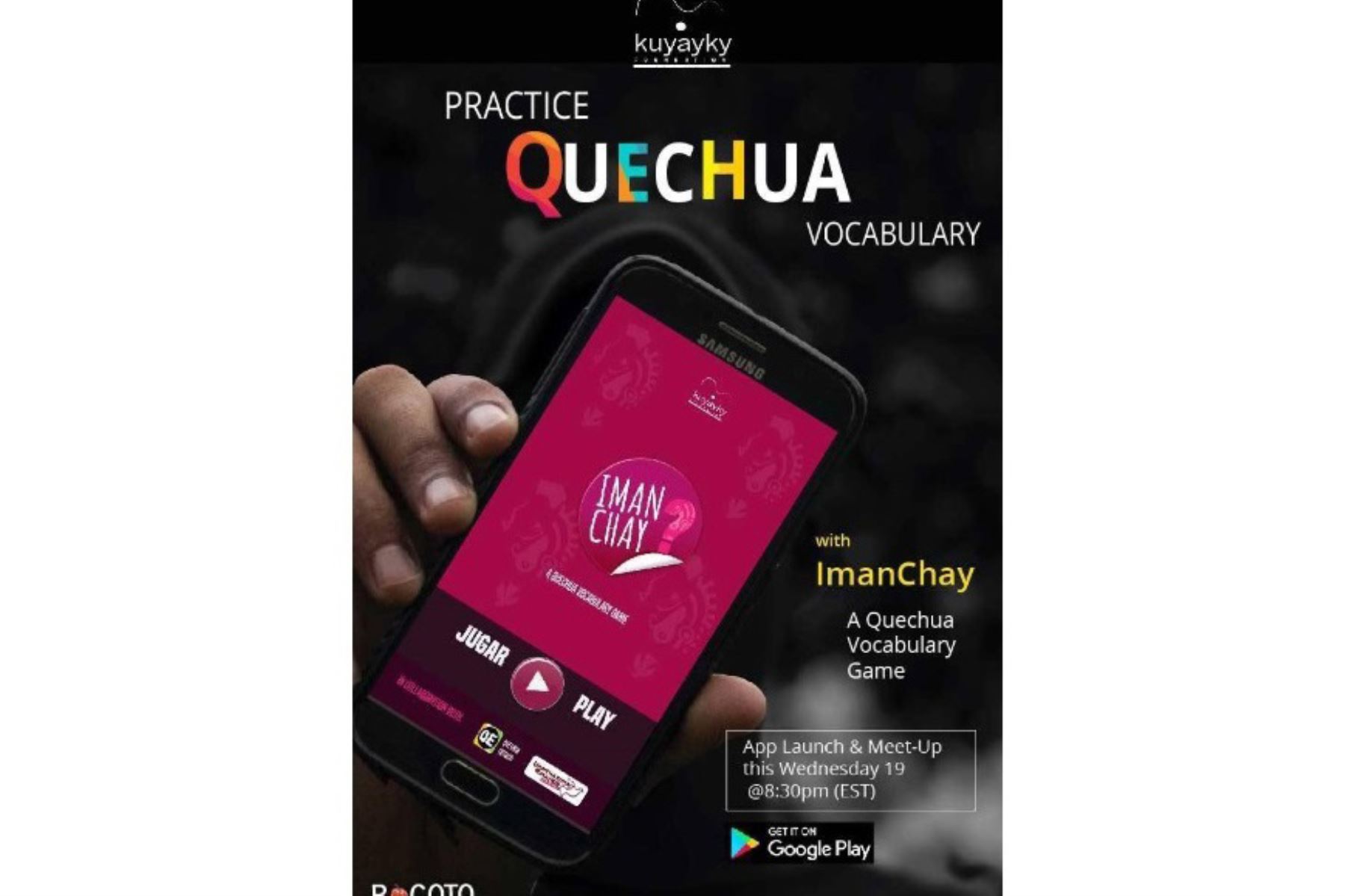 Conoce el ingenioso aplicativo creado por peruanos que enseña el quechua de forma sencilla y divertida. ANDINA/Difusión