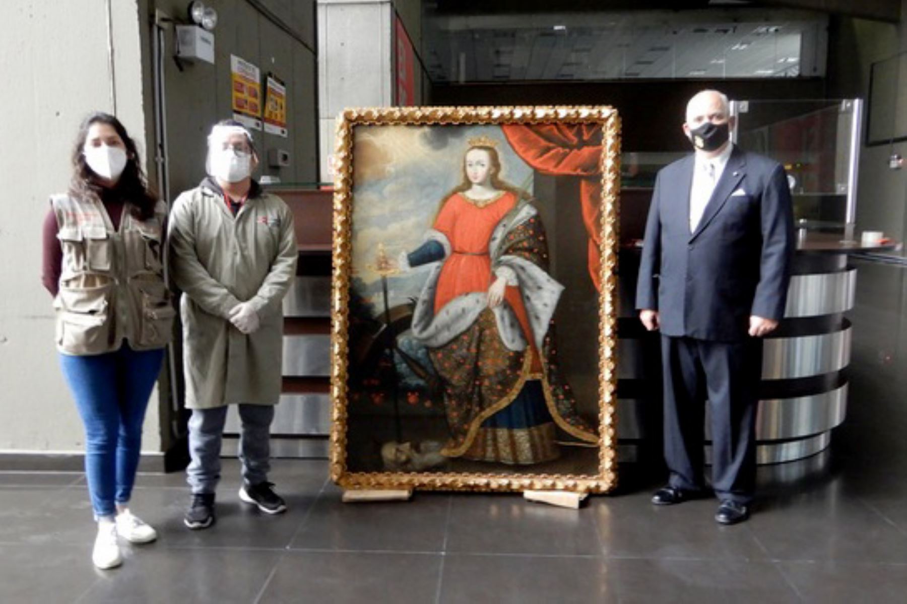 En 2009, el Convento de Santa Catalina de Sena del Cusco sufrió la sustracción de 24 pinturas virreinales, pertenecientes al Patrimonio Cultural de la Nación. Foto: Difusión