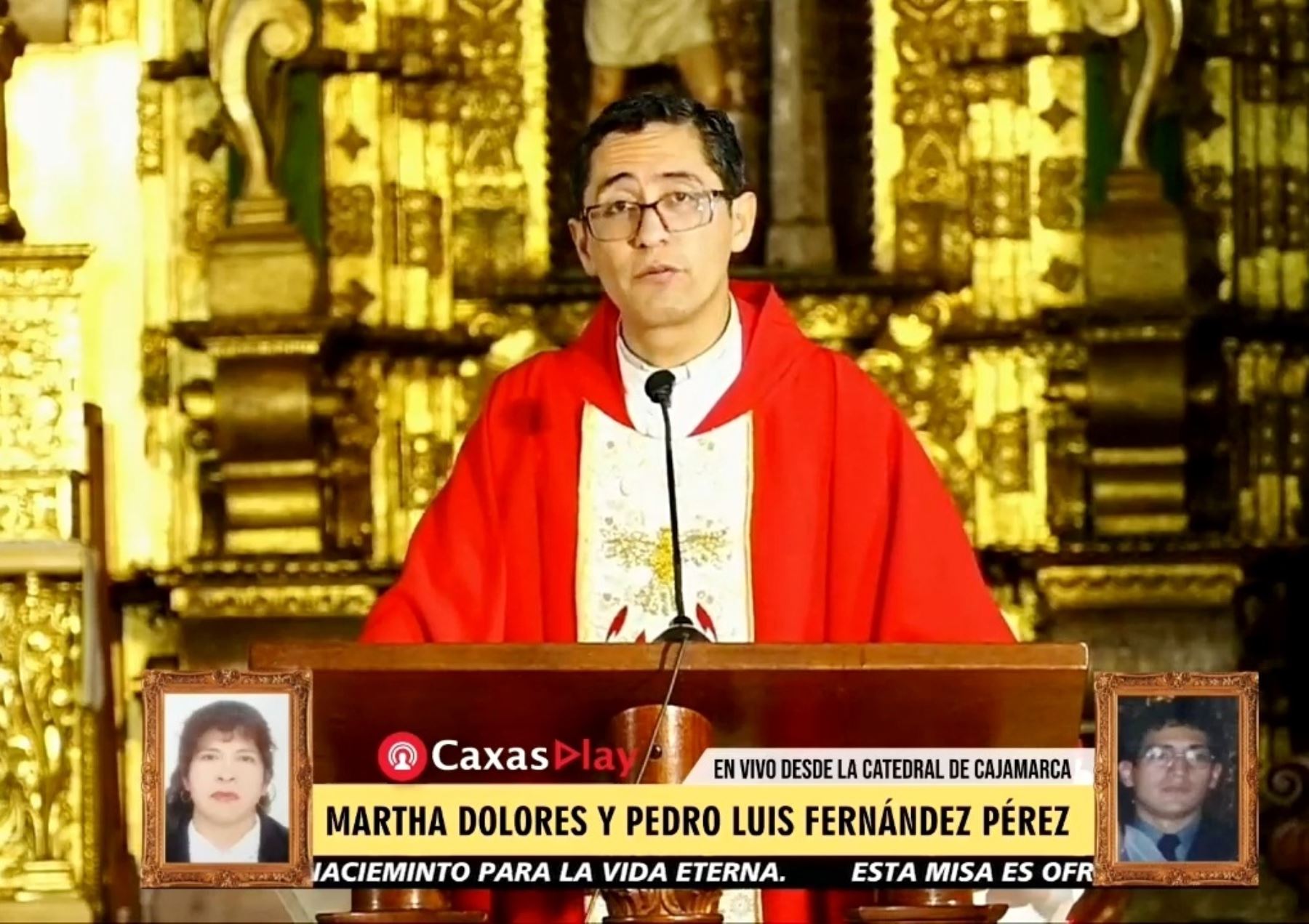 Las misas virtuales que se celebran en Cajamarca y son transmitidas por redes sociales, radio y televisión,, ya superan el medio millón de seguidores. ANDINA/Difusión
