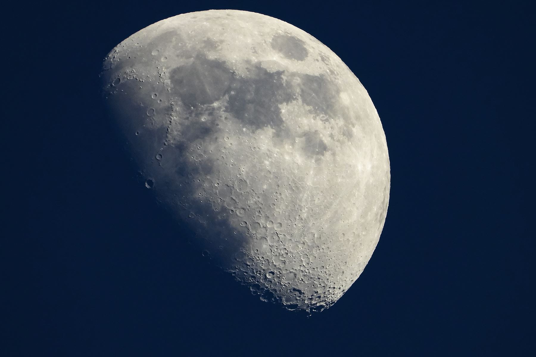 La NASA busca comprar a privados muestras de roca lunar. Foto: AFP.